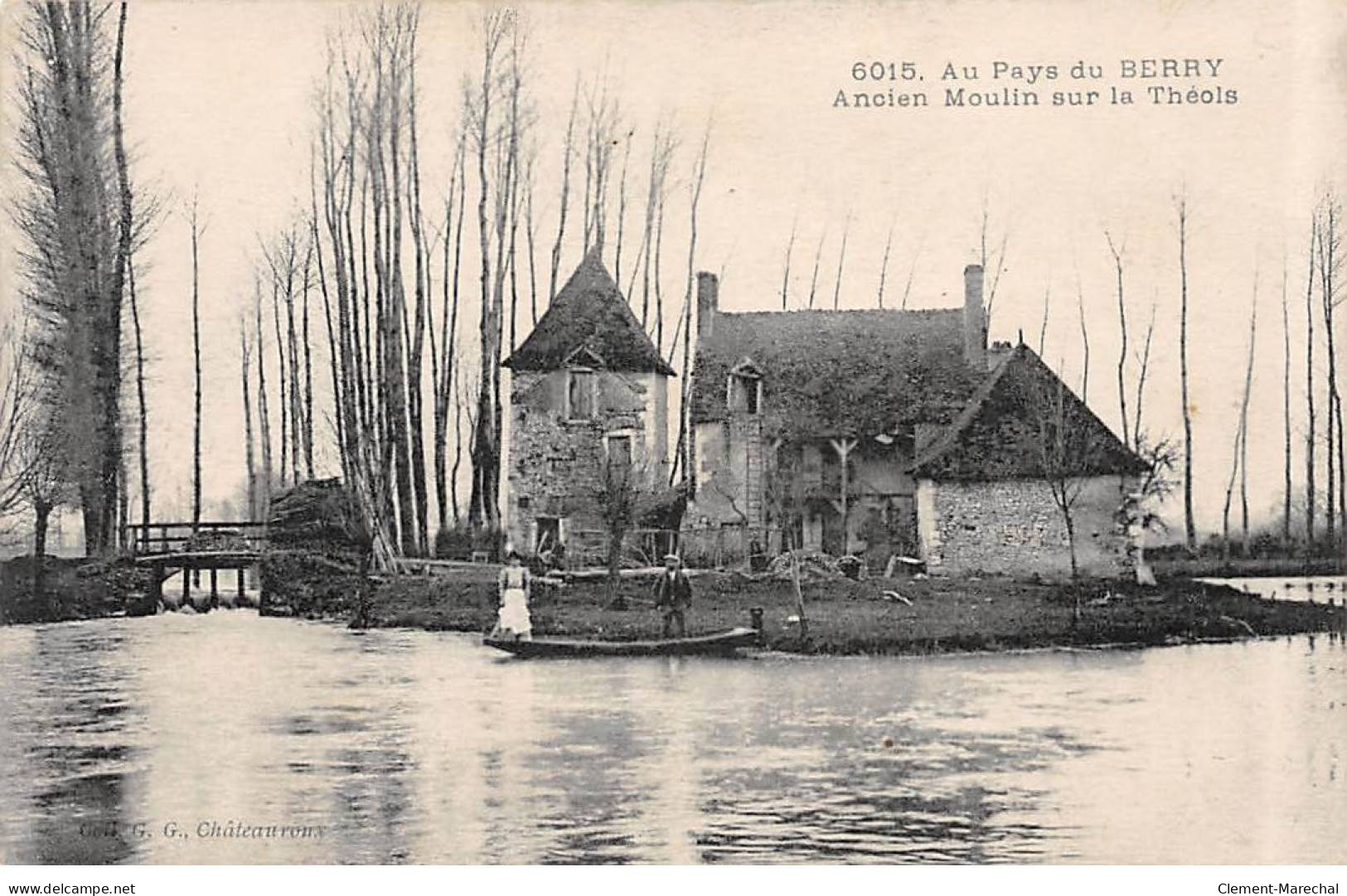 Au Pays Du BERRY - Ancien Moulin Sur La Théols - Très Bon état - Autres & Non Classés