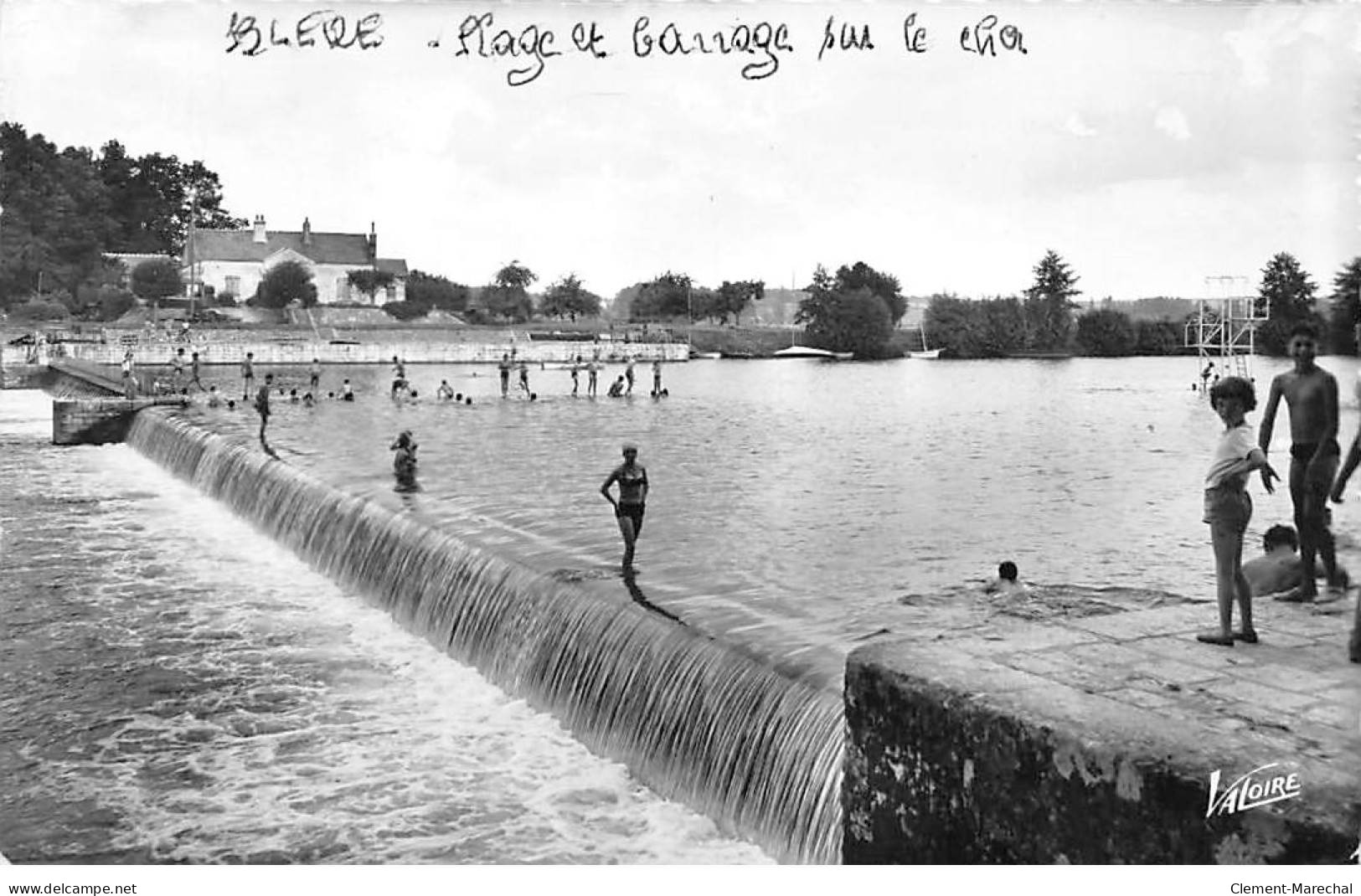 BLERE - Plage Et Barrage Sur Le Cher - Très Bon état - Bléré