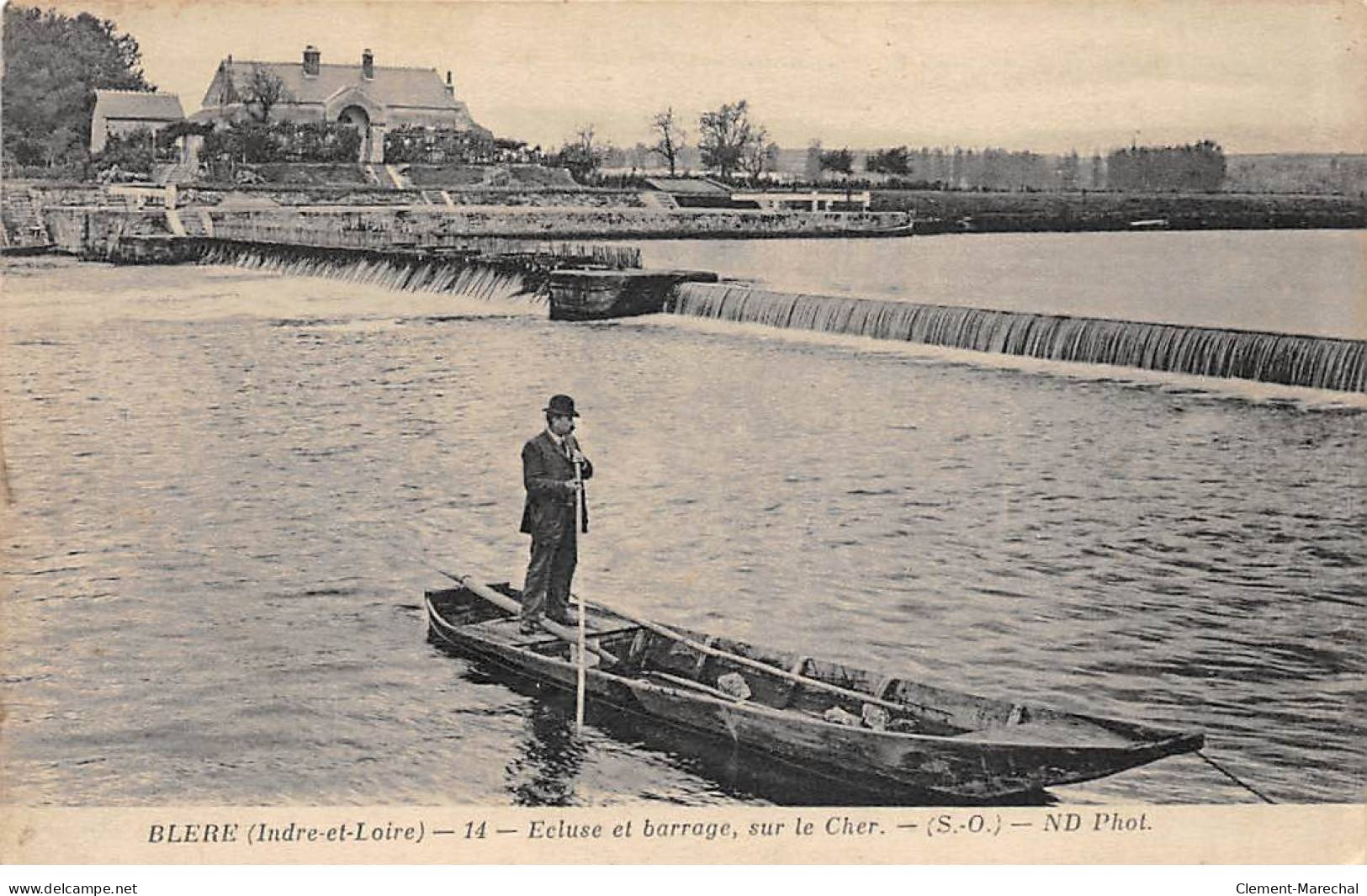 BLERE - Ecluse Et Barrage, Sur Le Cher - Très Bon état - Bléré