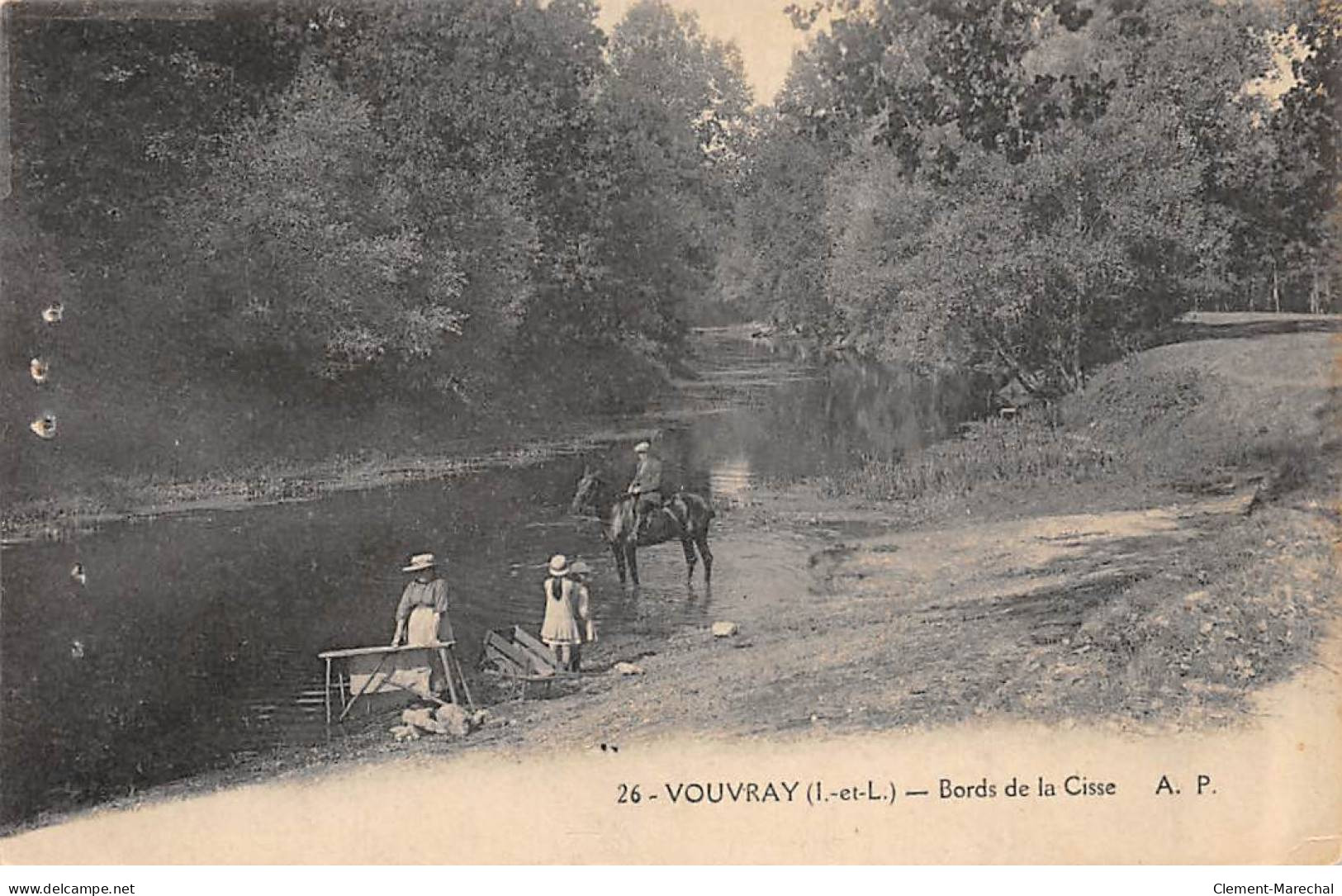 VOUVRAY - Bords De La Cisse - Très Bon état - Vouvray