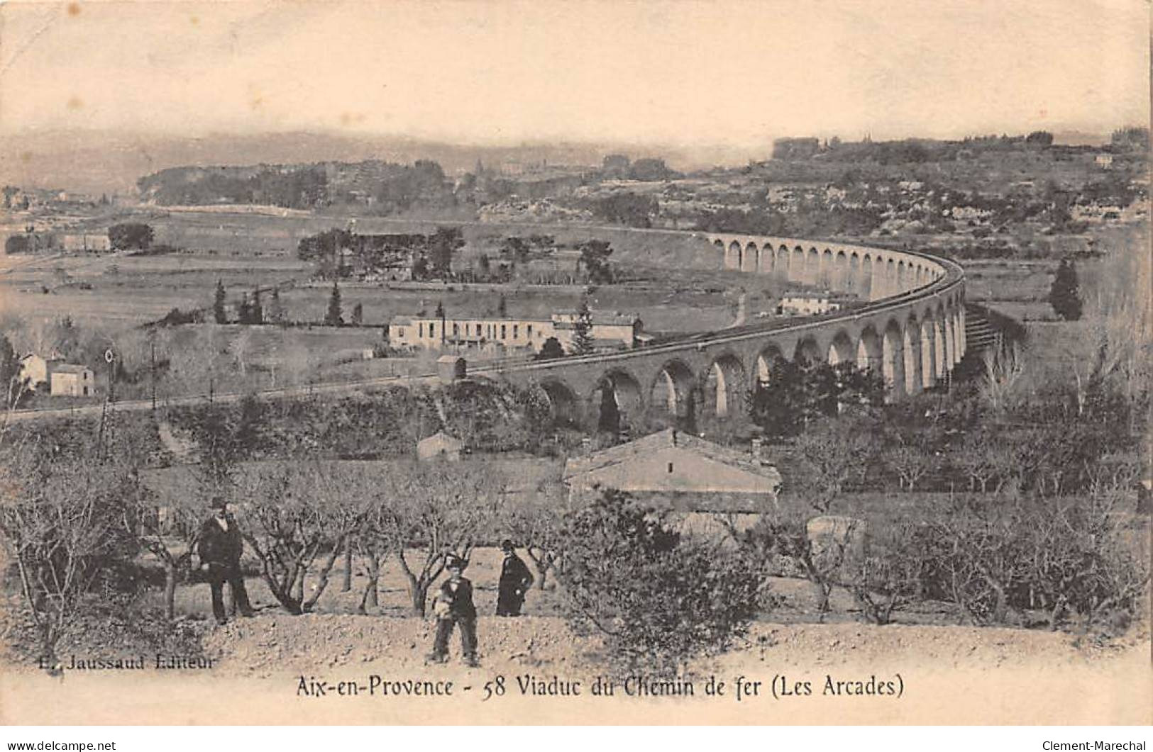 AIX EN PROVENCE - Viaduc Du Chemin De Fer - Les Arcades - état - Aix En Provence