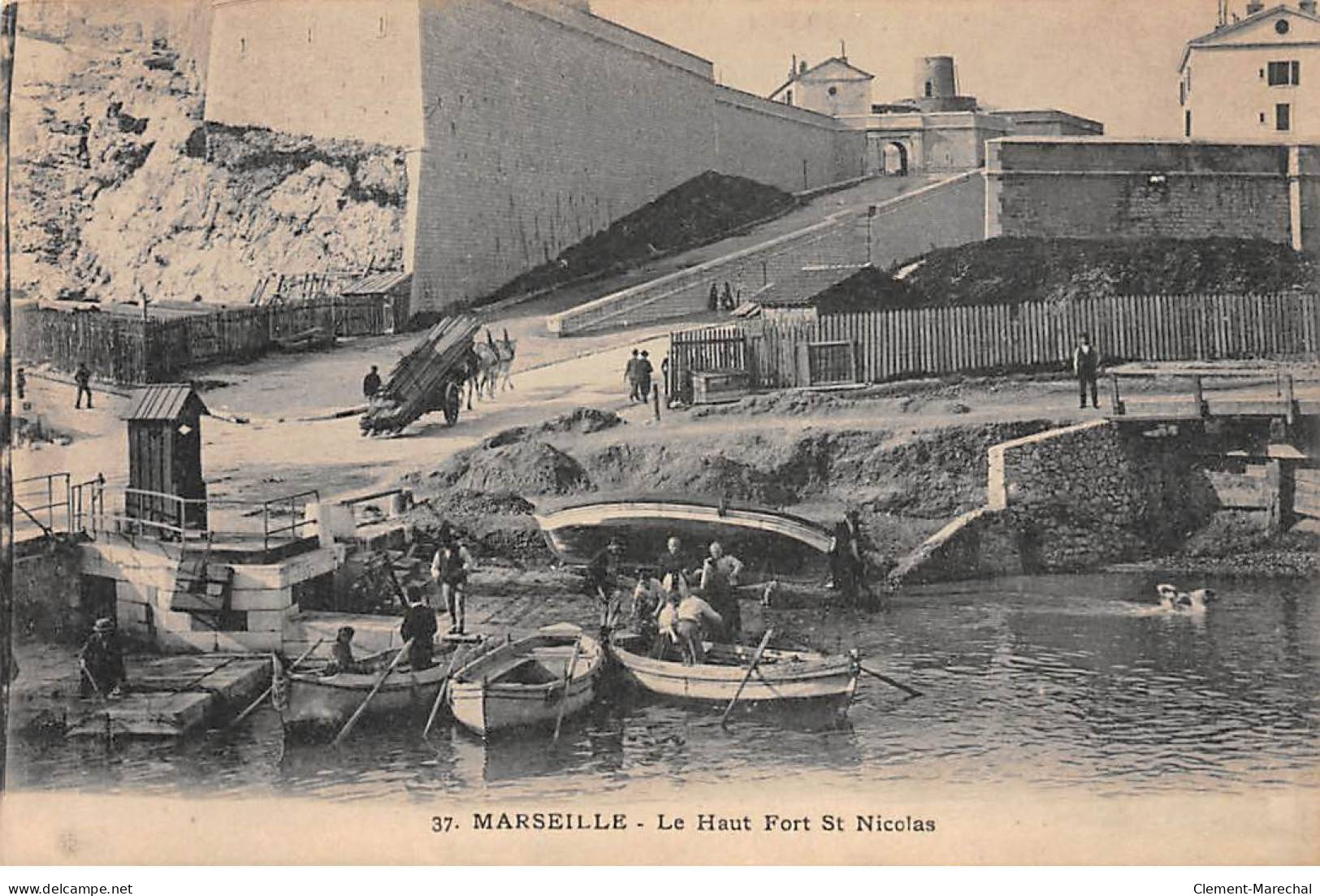 MARSEILLE - Le Haut Fort Saint Nicolas - Très Bon état - Non Classés