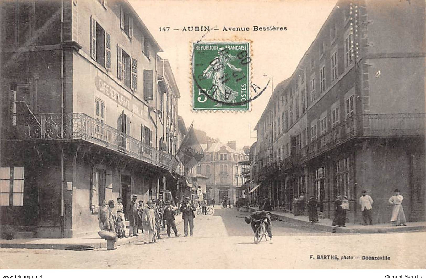 AUBIN - Avenue Bessières - Très Bon état - Autres & Non Classés