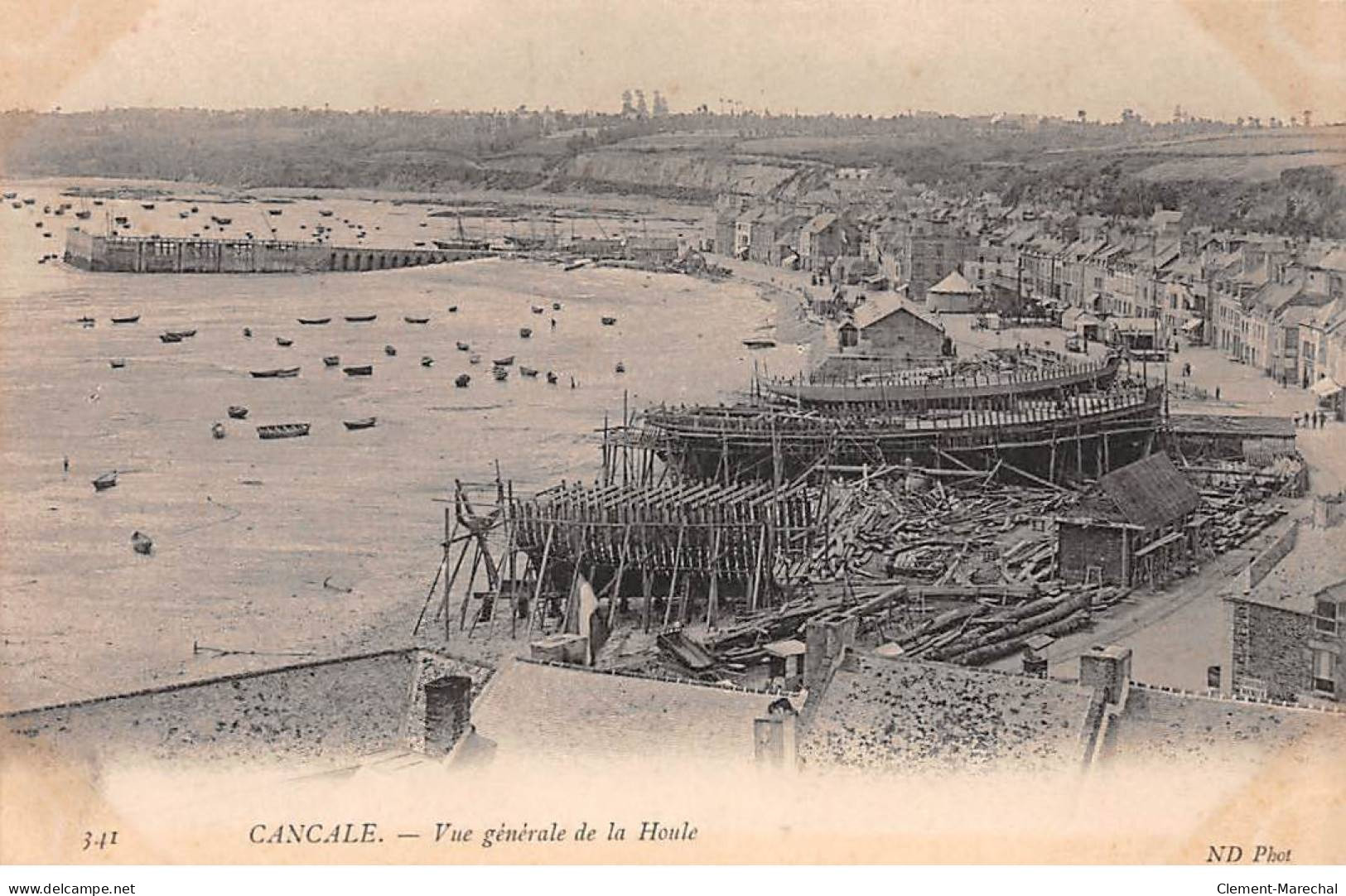 CANCALE - Vue Générale De La Houle - Très Bon état - Cancale