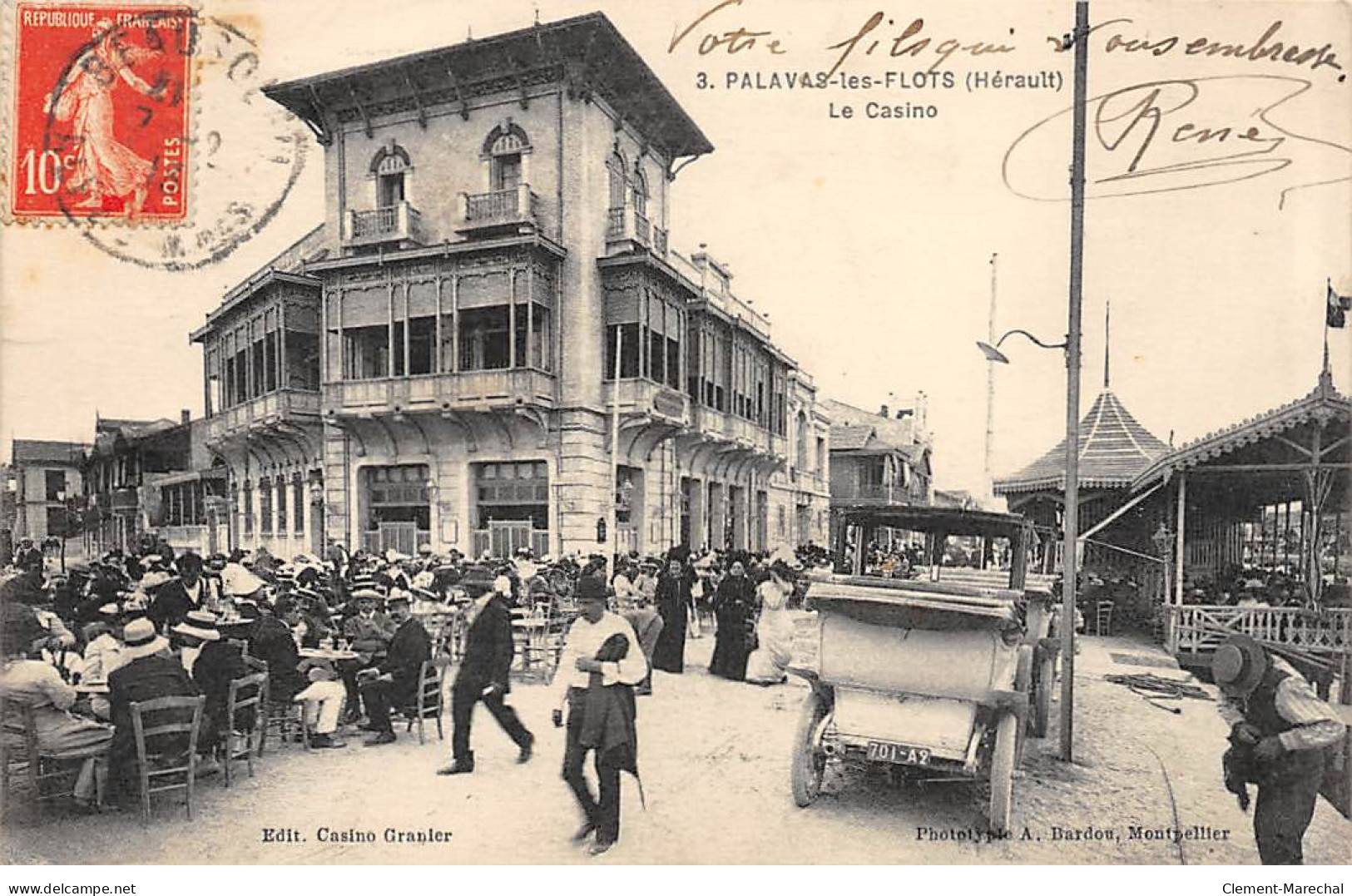 PALAVAS LES FLOTS - Le Casino - Très Bon état - Palavas Les Flots