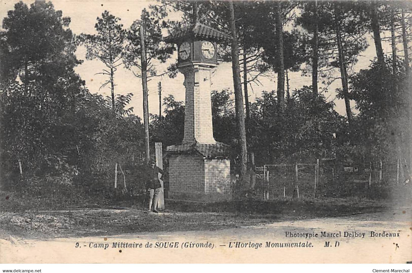 Camp Militaire De SOUGE -L'Horloge Monumentale - Très Bon état - Andere & Zonder Classificatie