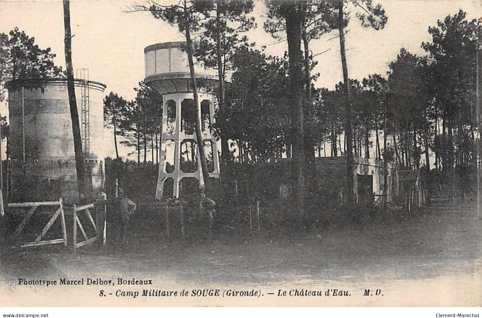 Camp Militaire De SOUGE - Le Château D'Eau - Très Bon état - Other & Unclassified