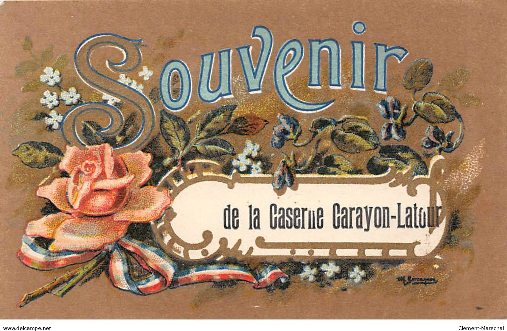 Souvenir De La CASERNE CARAYON LATOUR - Très Bon état - Andere & Zonder Classificatie