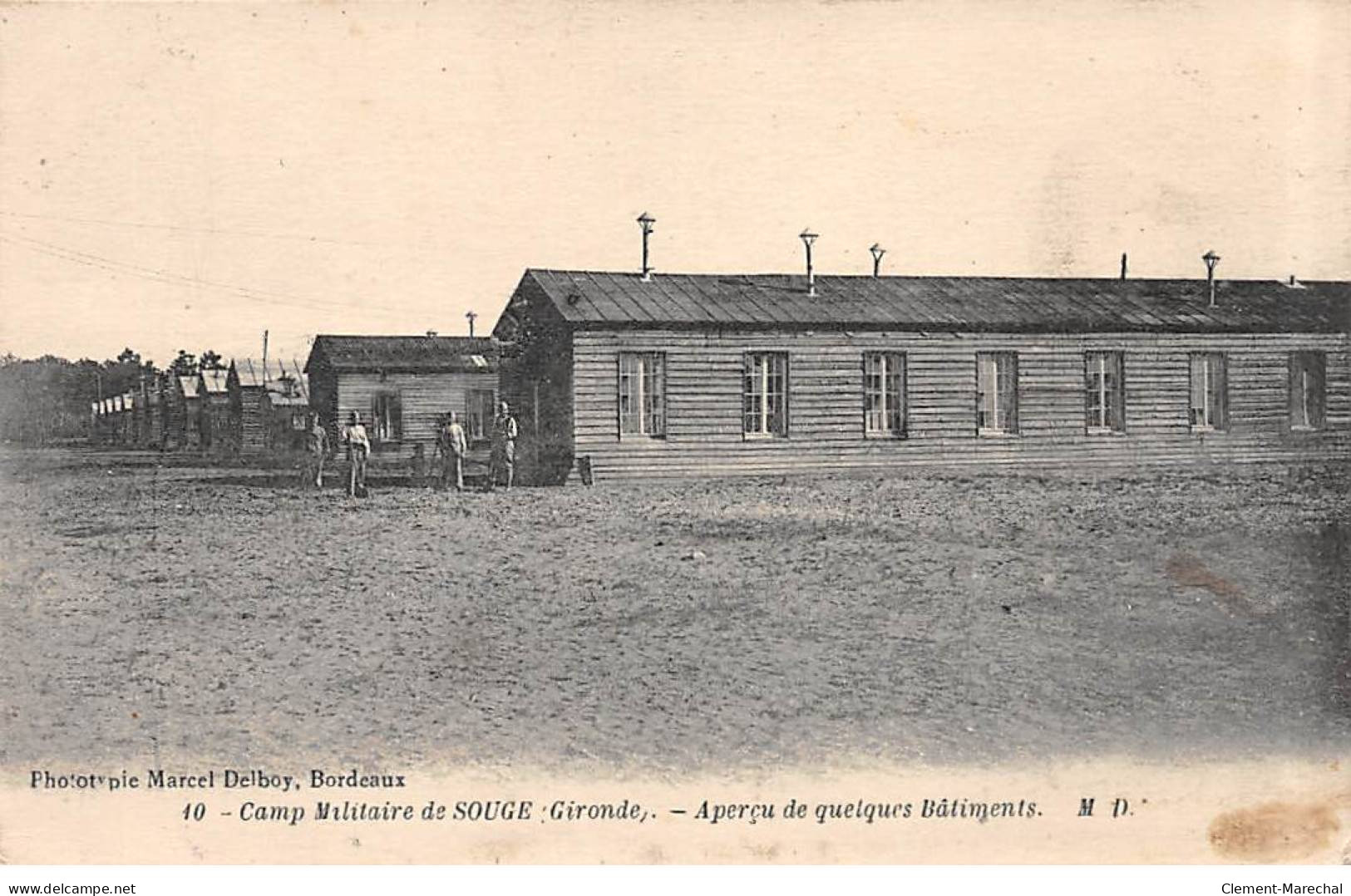 Camp Militaire De SOUGE - Aperçu De Quelques Bâtiments - état - Sonstige & Ohne Zuordnung