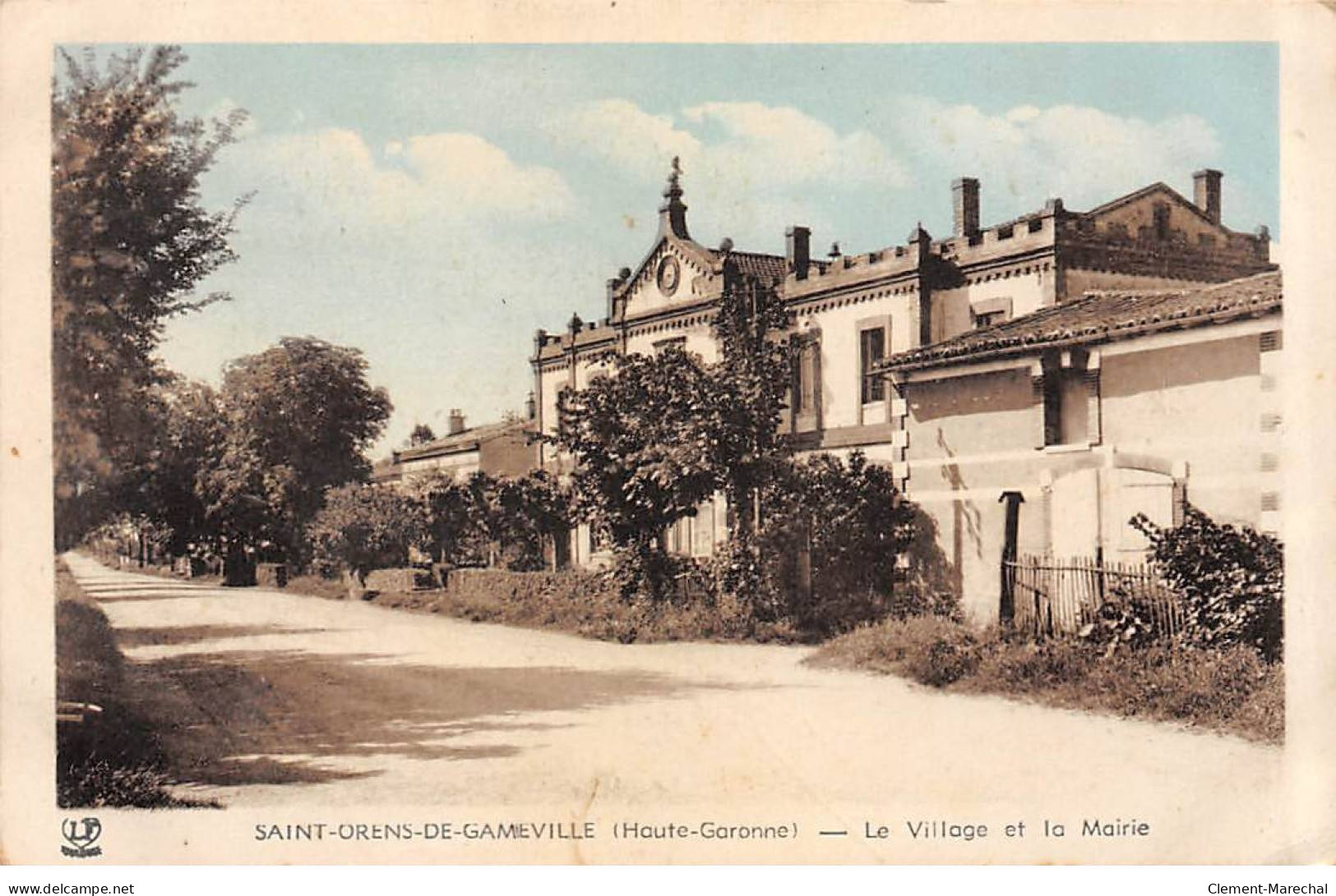 SAINT ORENS DE GAMEVILLE - Le Village Et La Mairie - Très Bon état - Other & Unclassified