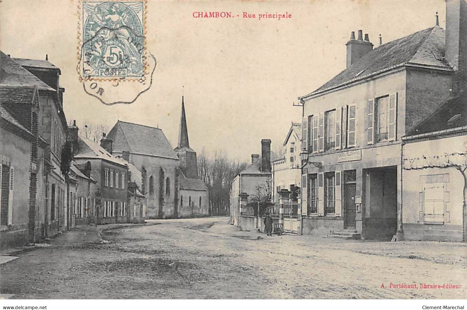 CHAMBON - Rue Principale - Très Bon état - Autres & Non Classés