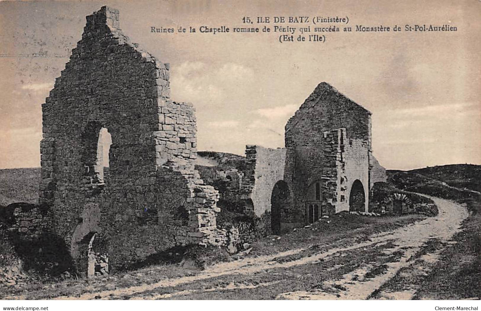 ILE DE BATZ - Ruines De La Chapelle Romane De Pénity - Très Bon état - Ile-de-Batz
