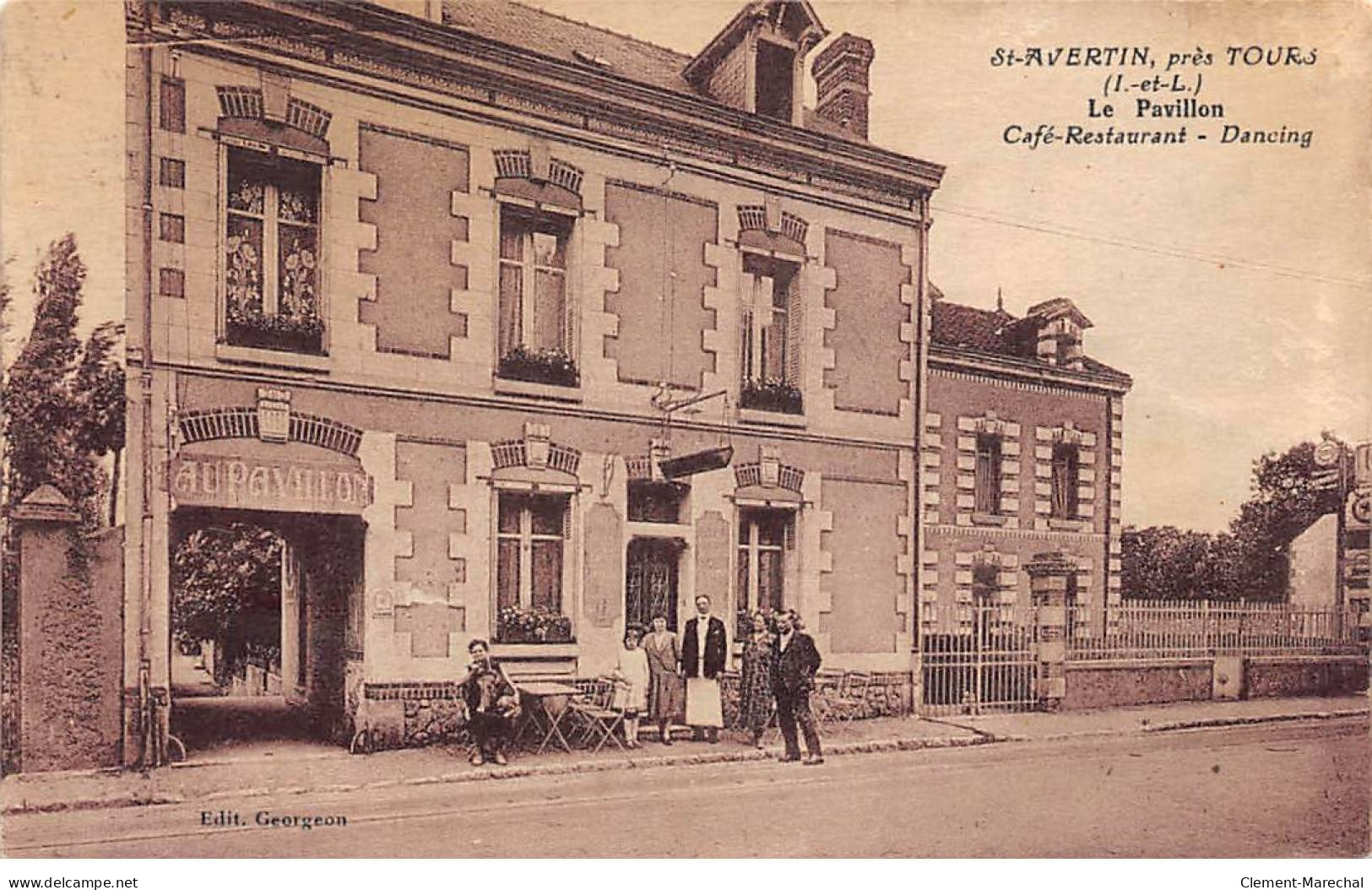 SAINT AVERTIN Près TOURS - Le Pavillon Café Restaurant - Très Bon état - Saint-Avertin