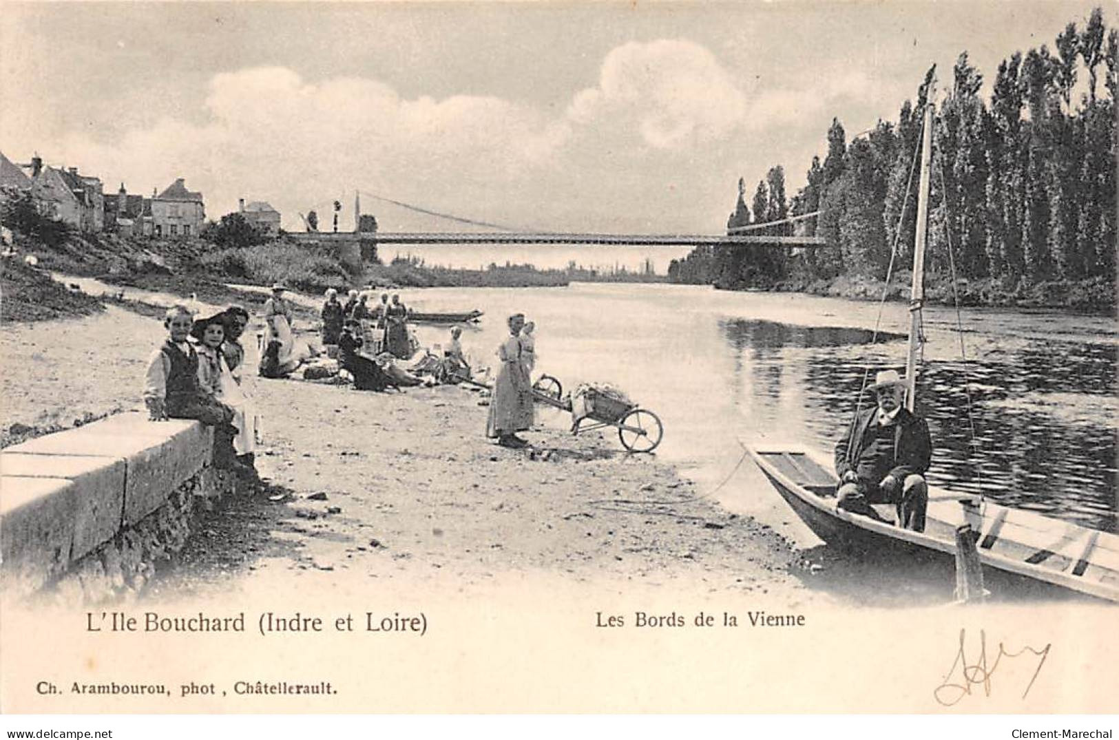 L'ILE BOUCHARD - Les Bords De La Vienne - Très Bon état - L'Île-Bouchard