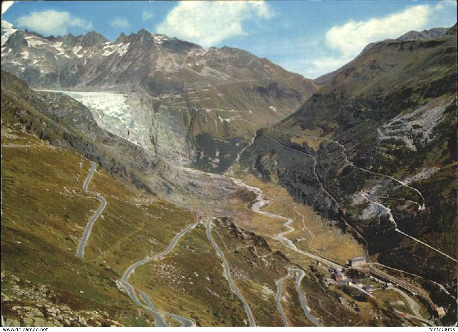 11429409 Grimsel Pass Und Furkapass Mit Rhonegletscher Und Galenstock Grimsel Pa - Otros & Sin Clasificación