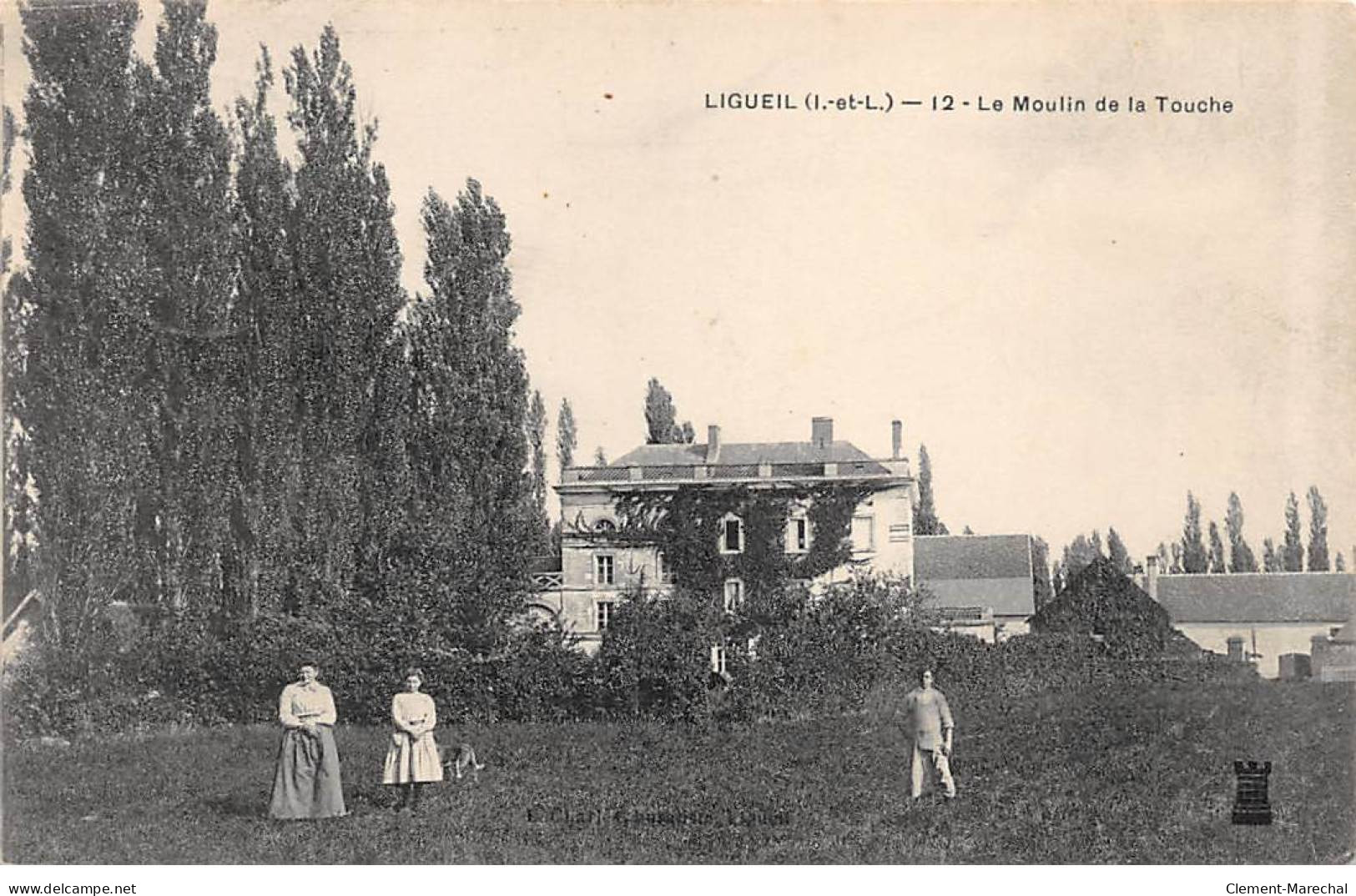 LIGUEIL - Le Moulin De La Touche - Très Bon état - Autres & Non Classés