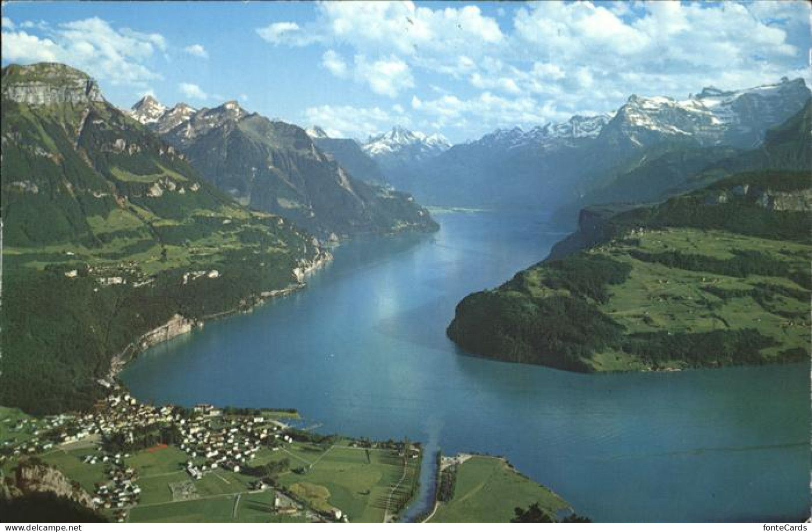 11429406 Brunnen SZ Panorama Am Vierwaldstaettersee Mit Alpenblick Brunnen - Sonstige & Ohne Zuordnung