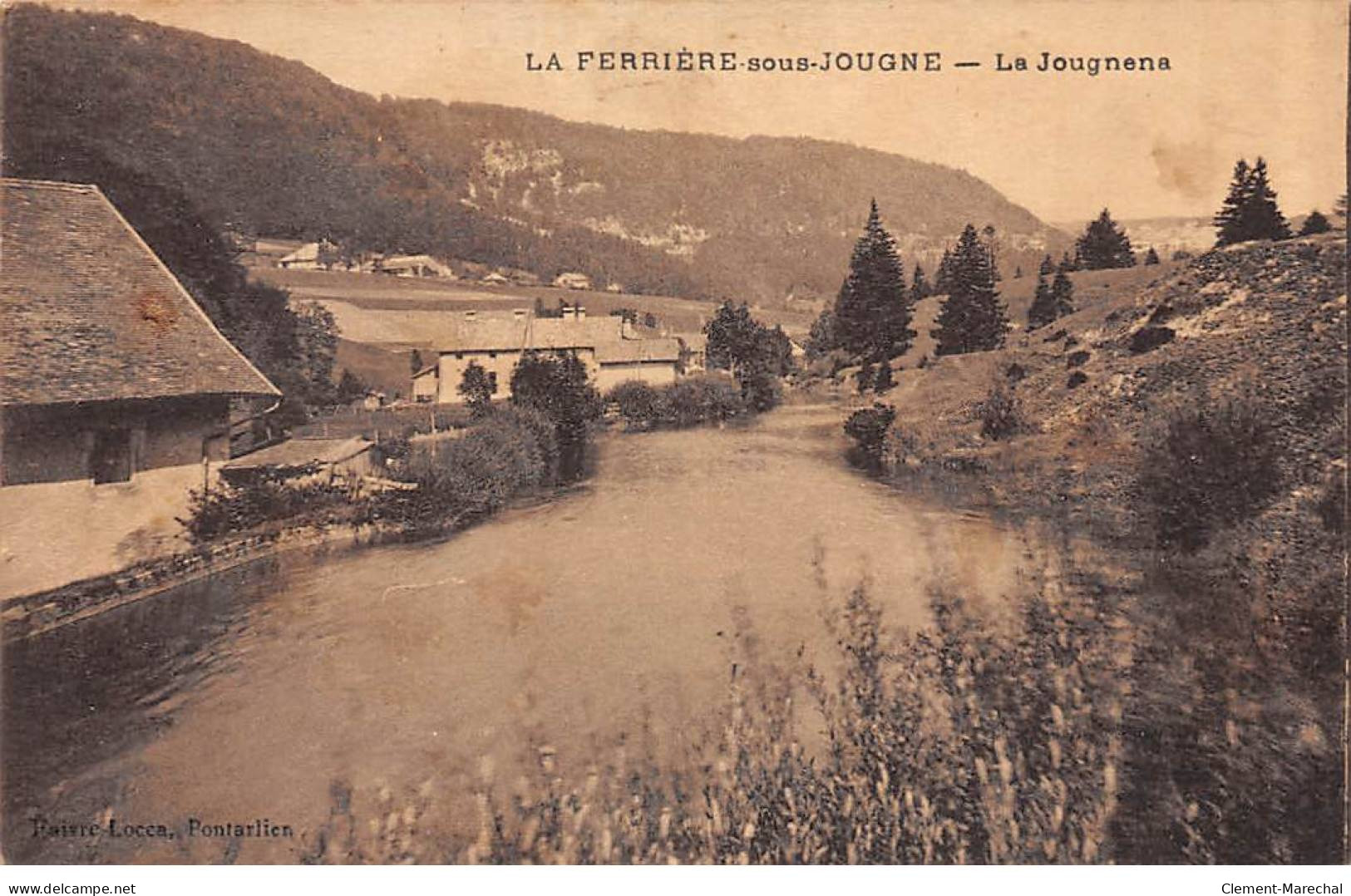 LA FERRIERE SOUS JOUGNE - La Jougnens - Très Bon état - Autres & Non Classés