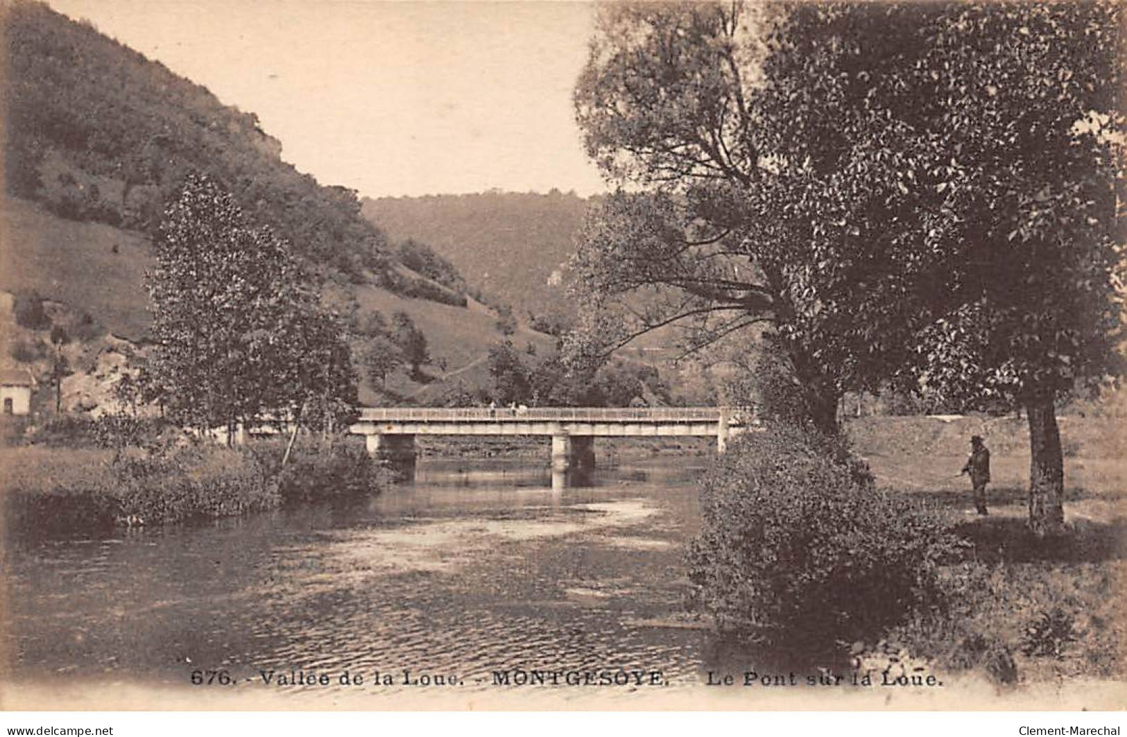 MONTGESOYE - Le Pont Sur La Loue - Très Bon état - Other & Unclassified