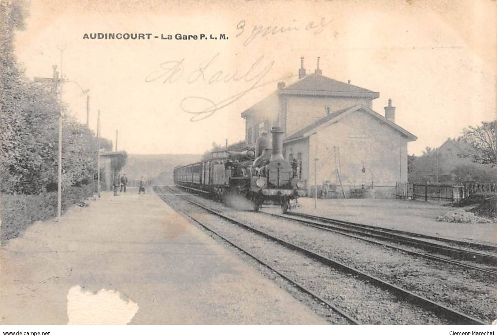 AUDINCOURT - La Gare PLM - Très Bon état - Autres & Non Classés