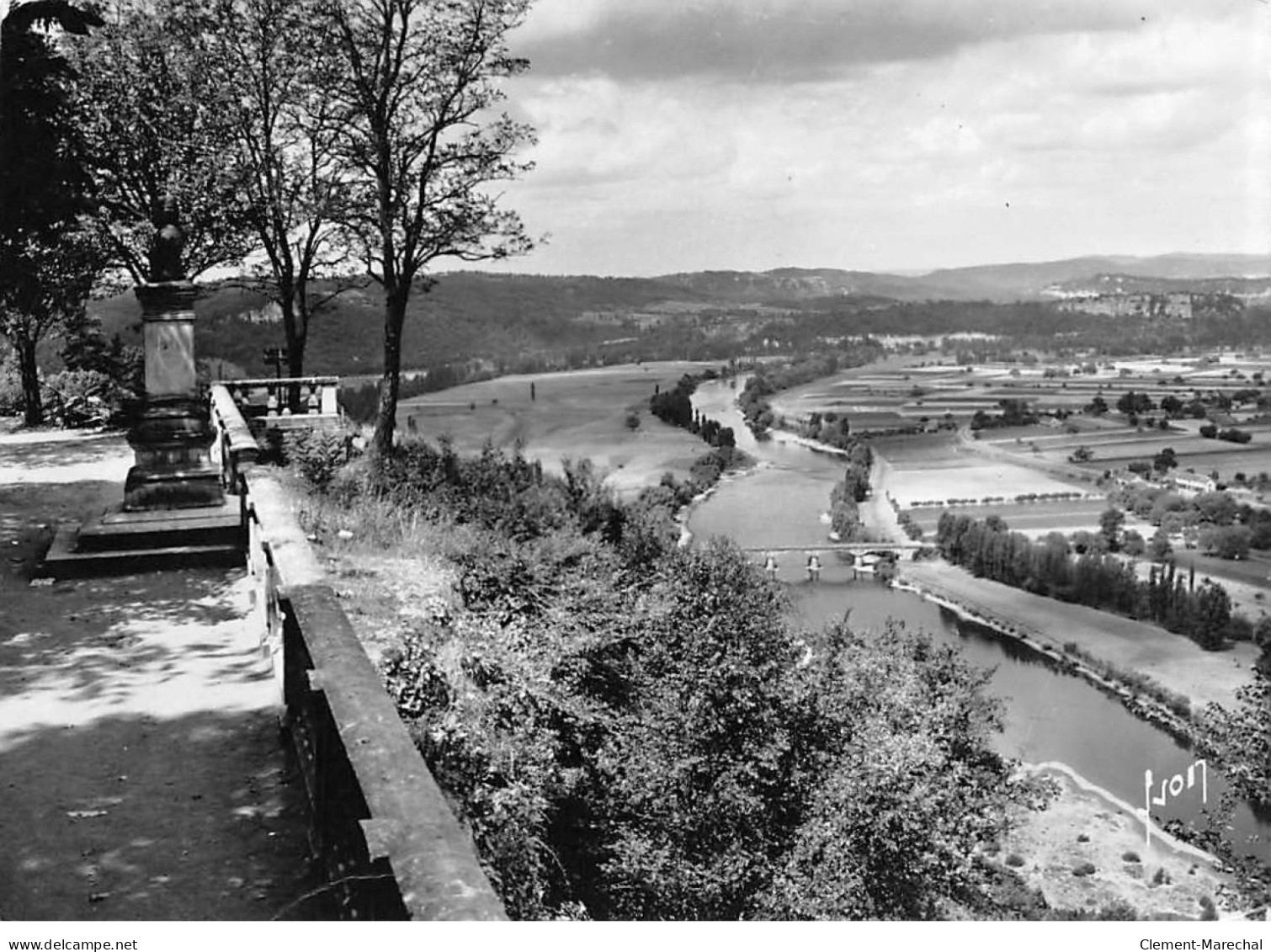 DOMME - Vue Prise De La Barre - Très Bon état - Domme