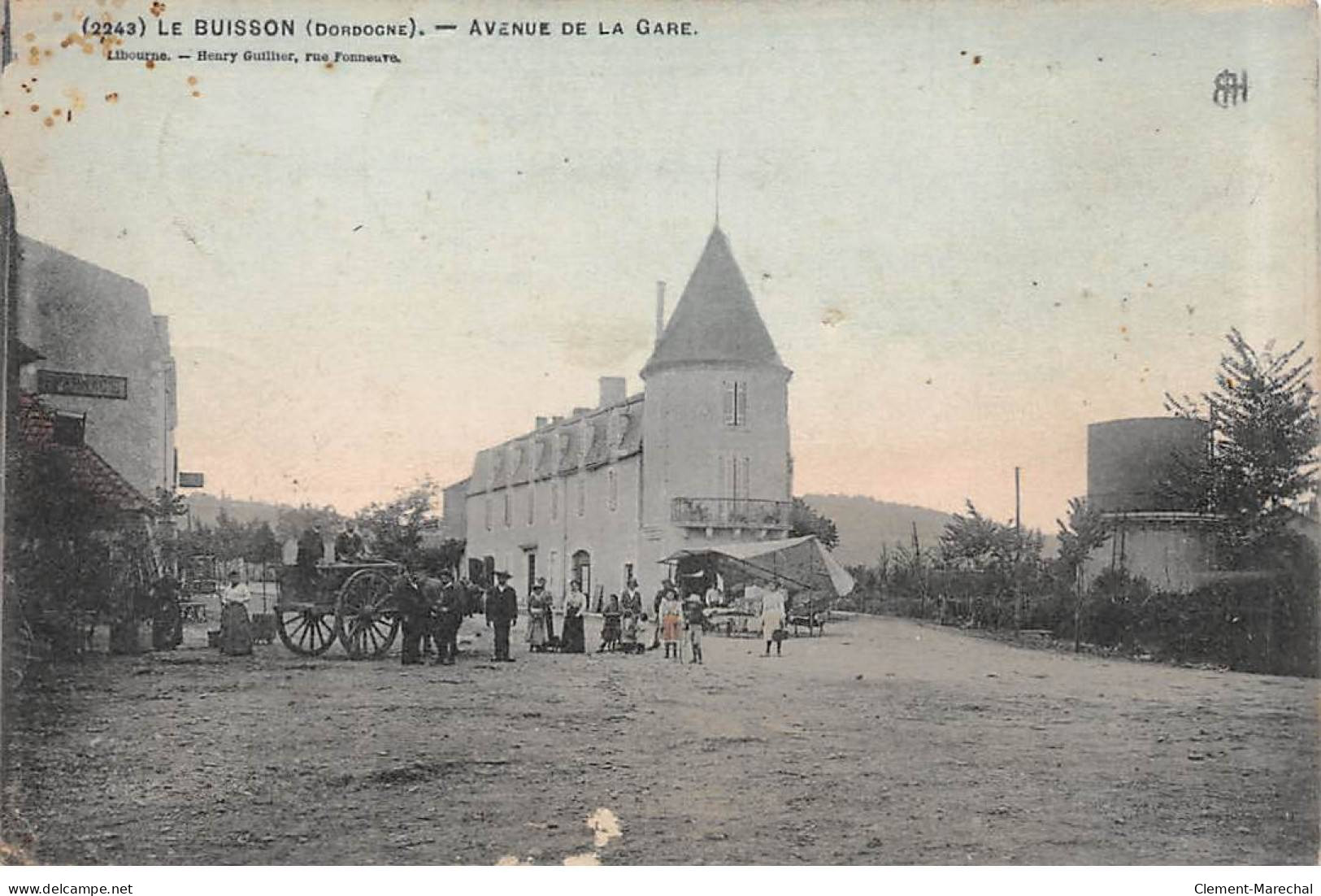 LE BUISSON - Avenue De La Gare - état - Andere & Zonder Classificatie