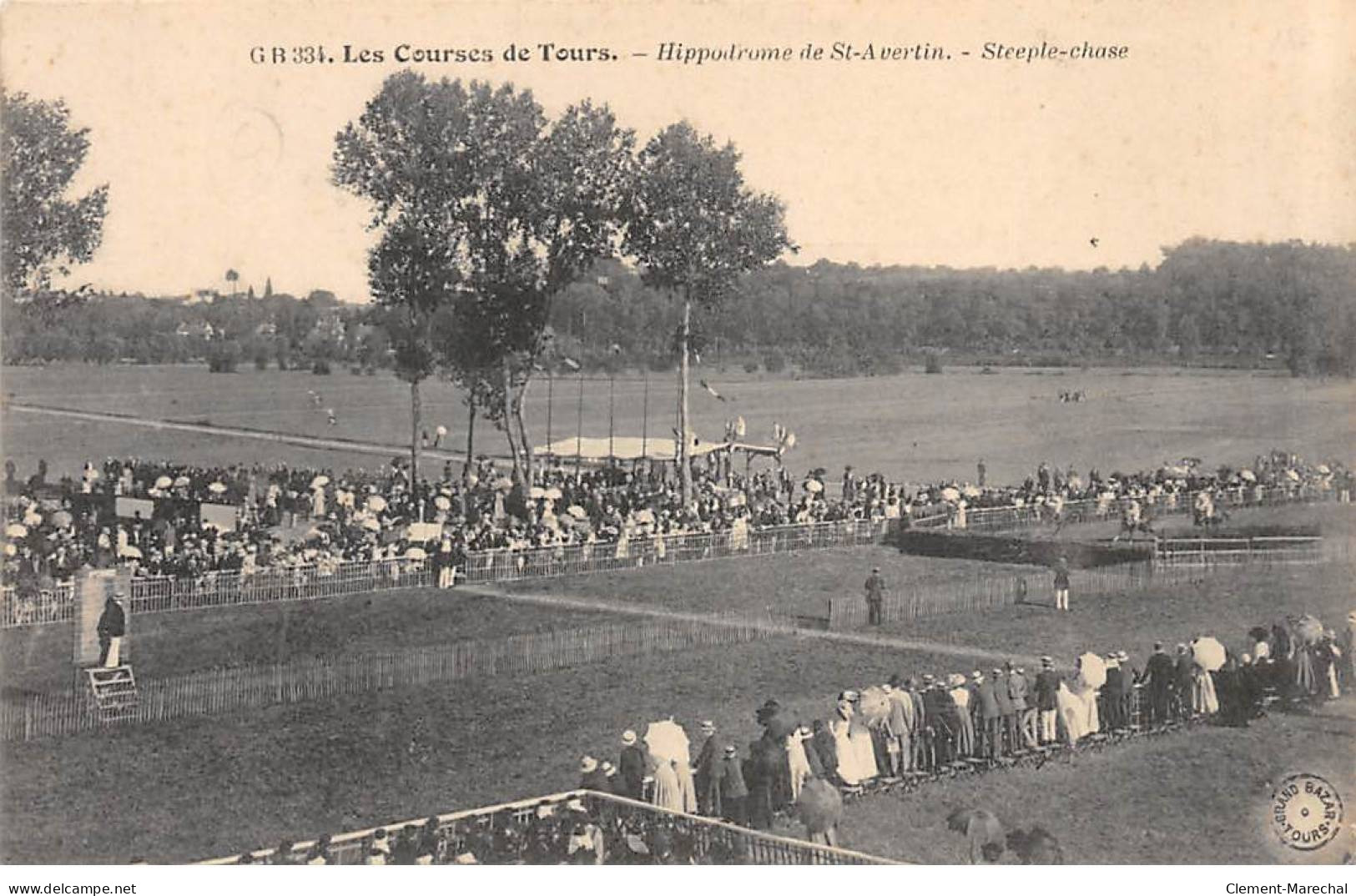 Les Courses De TOURS - Hippodrome De Saint Avertin - Steeple Chase - Très Bon état  - Tours