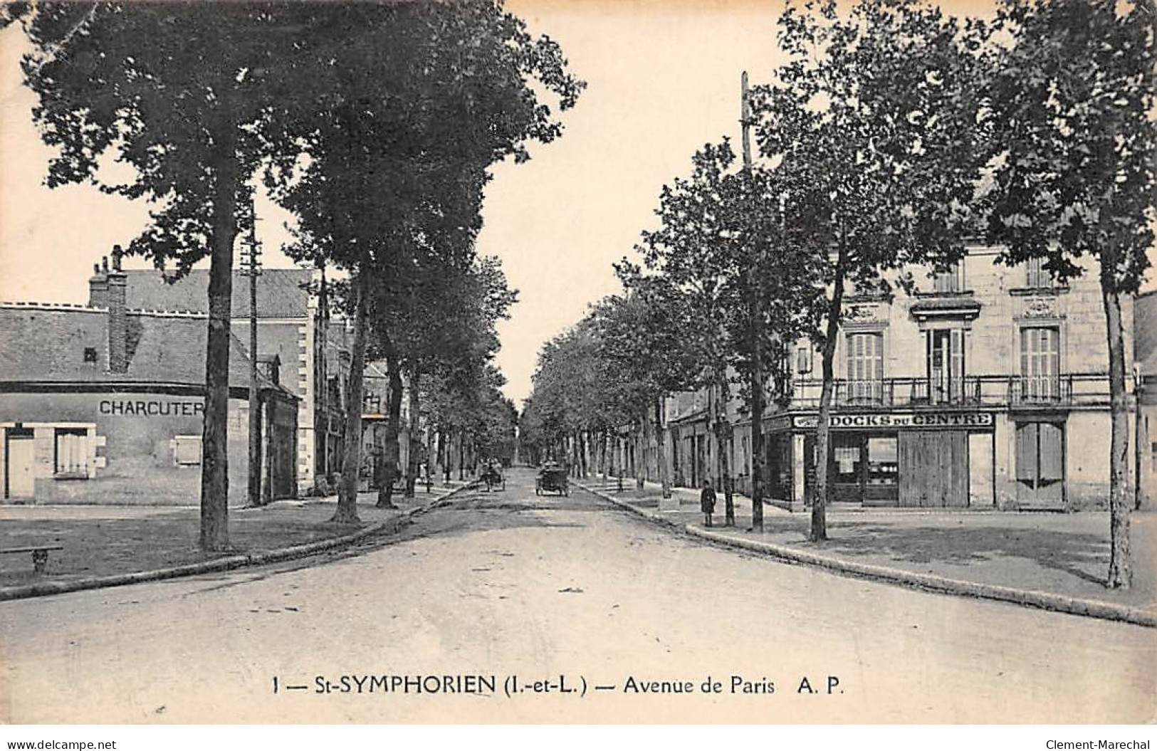 SAINT SYMPHORIEN - Avenue De Paris - Très Bon état  - Autres & Non Classés