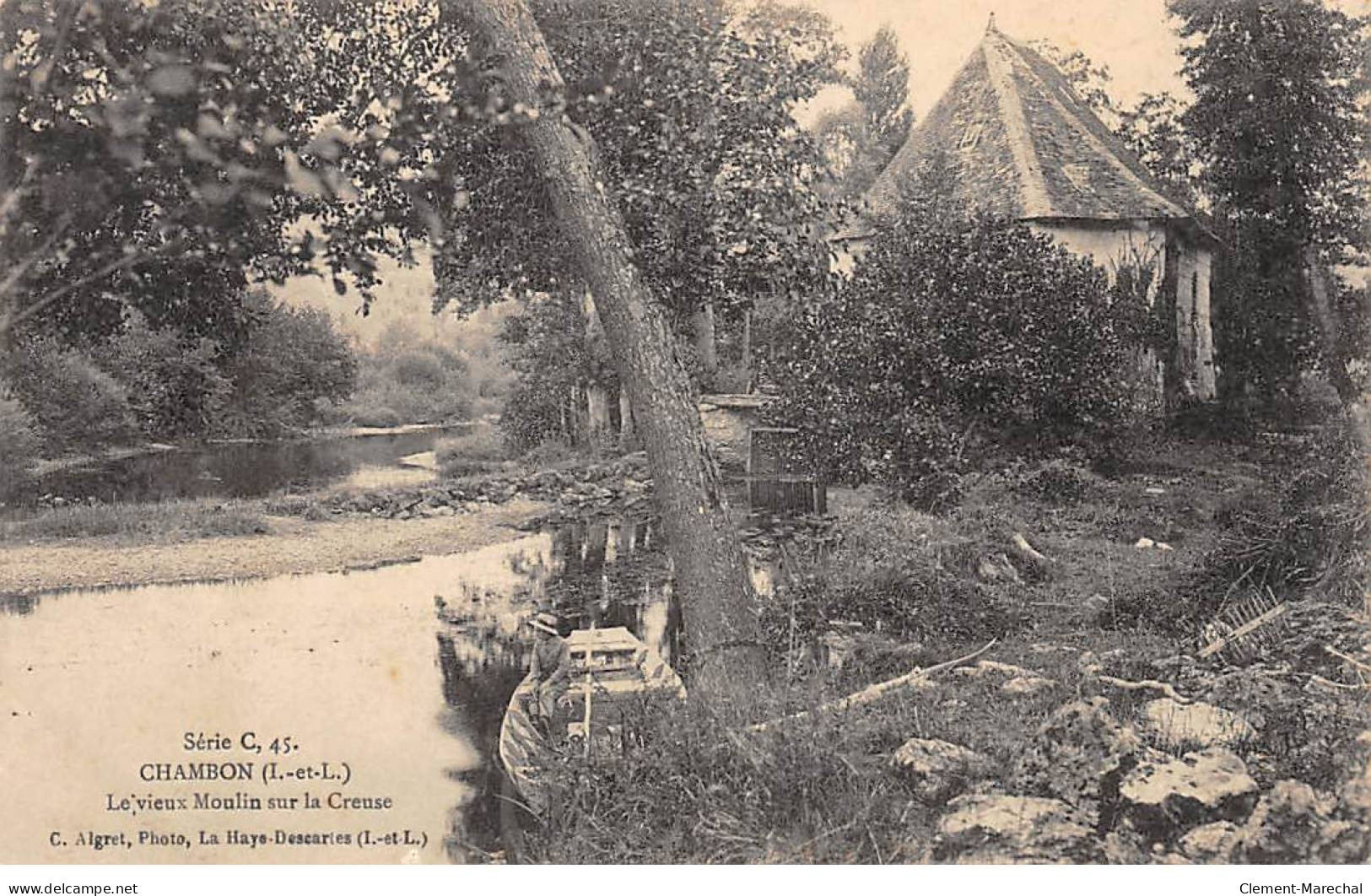 CHAMBON - Le Vieux Moulin Sur La Creuse - Très Bon état  - Autres & Non Classés