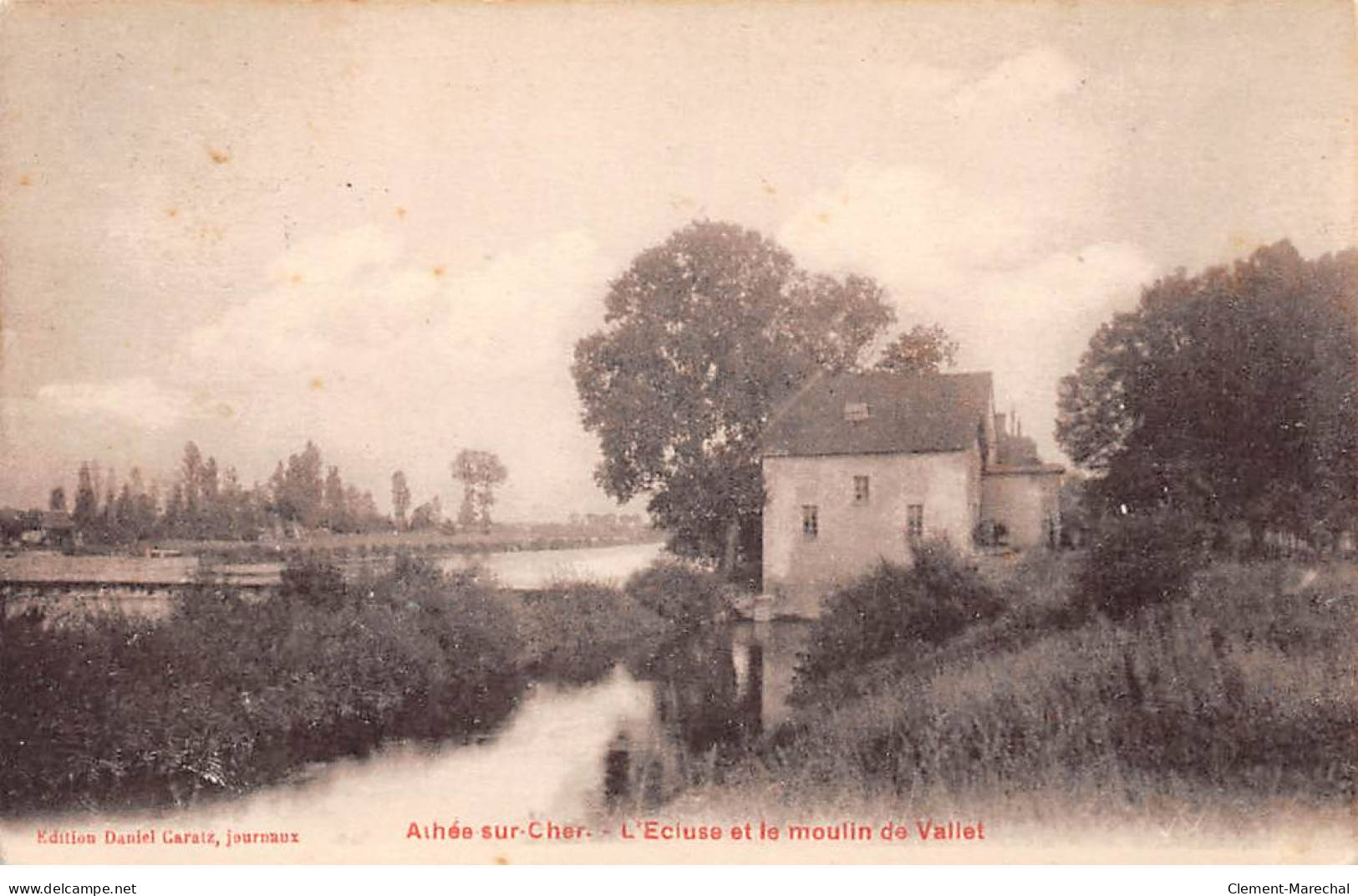 ATHEE SUR CHER - L'Ecluse Et Le Moulin De Vallet - Très Bon état - Other & Unclassified