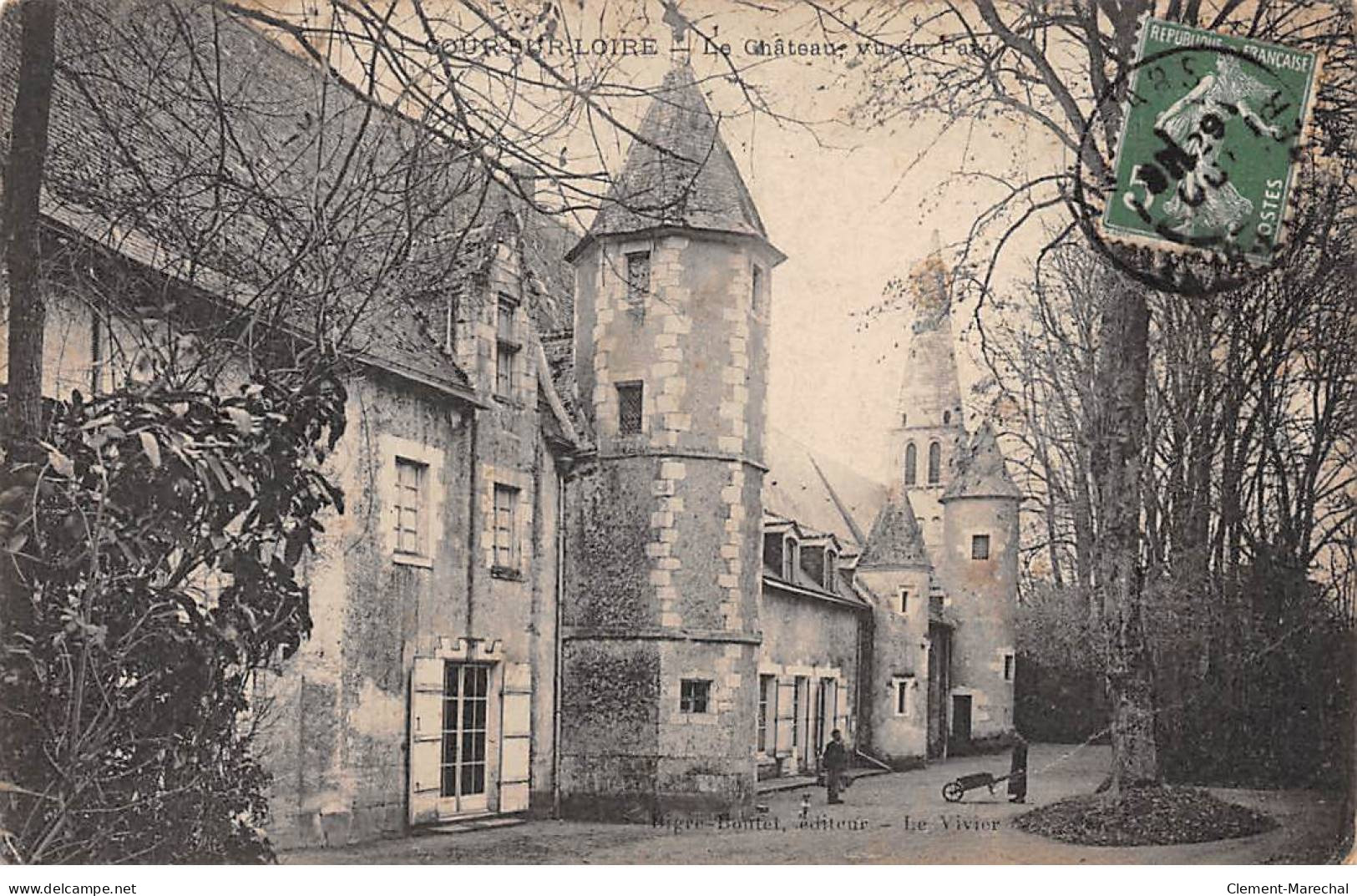 COUR SUR LOIRE - Le Château - état - Altri & Non Classificati