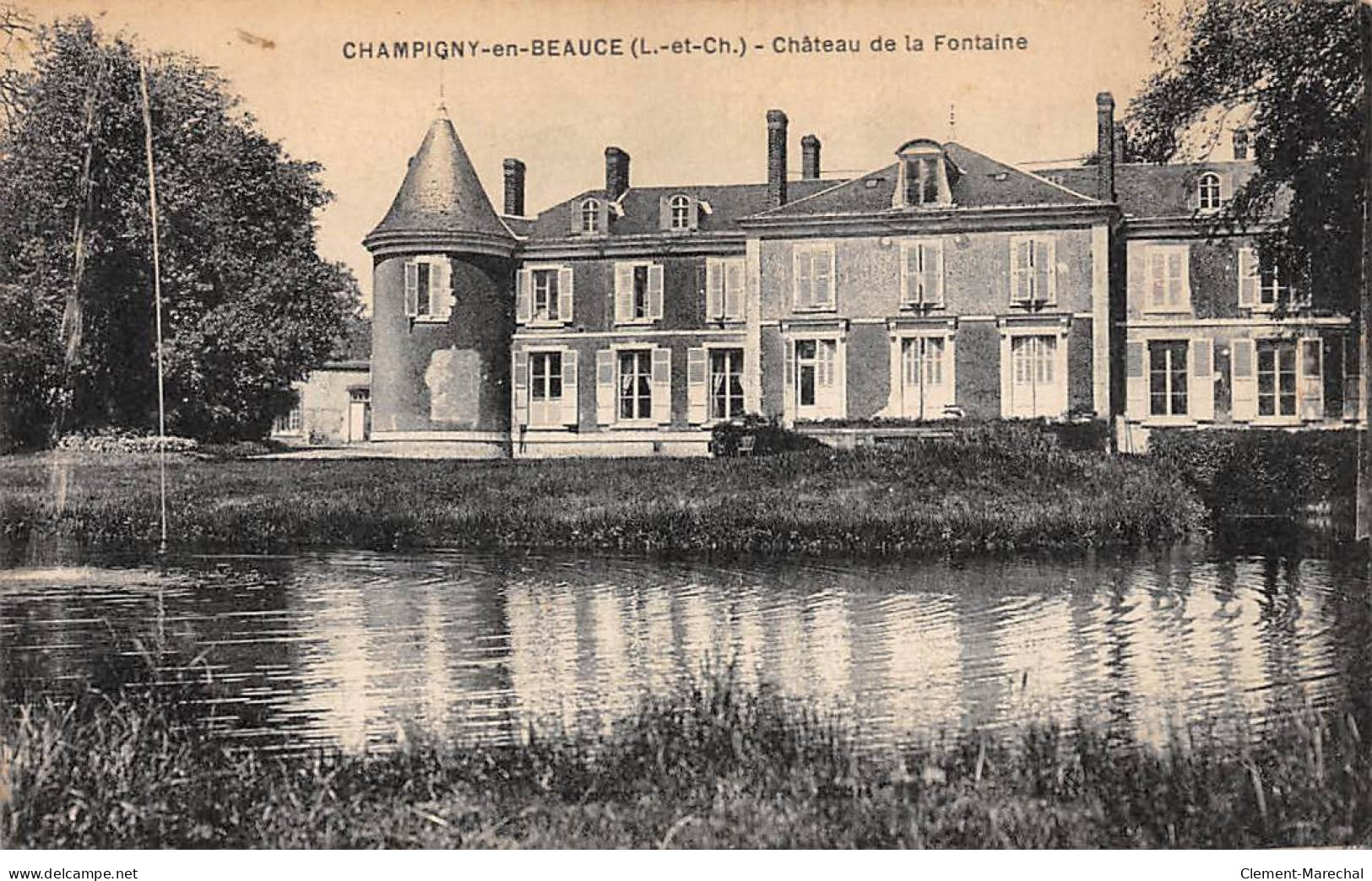 CHAMPIGNY EN BEAUCE - Château De La Fontaine - Très Bon état - Autres & Non Classés