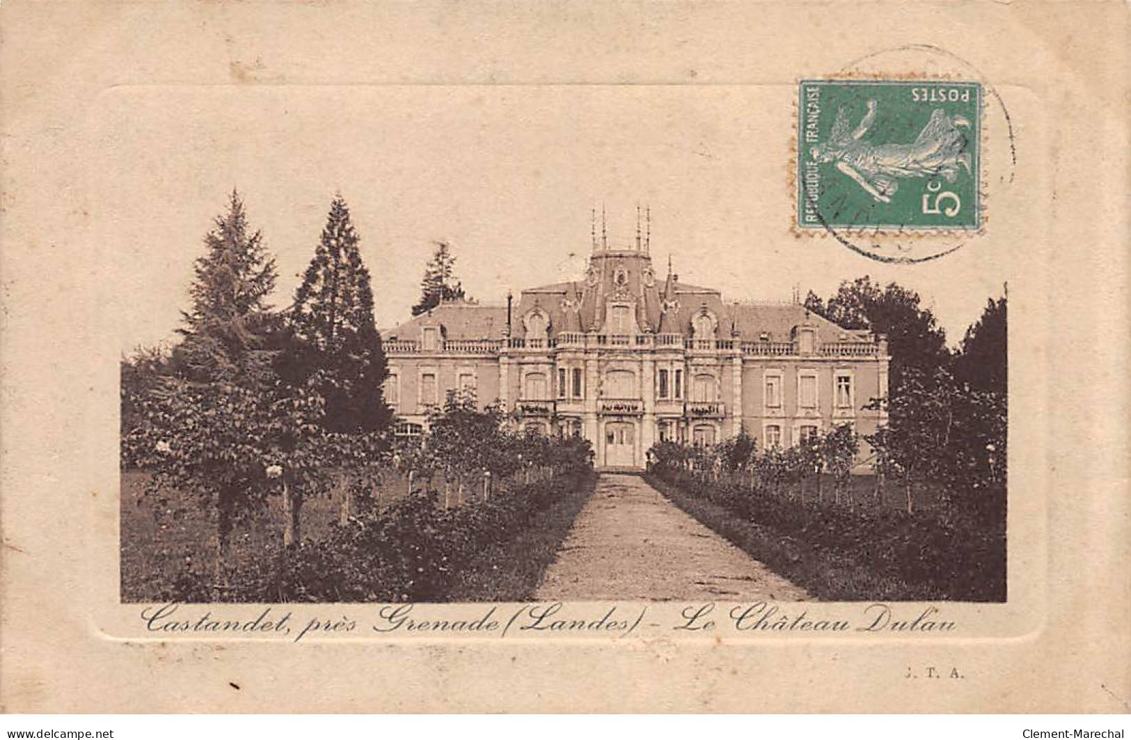CASTANDET Près Grenade - Le Château Dulau - Très Bon état - Other & Unclassified