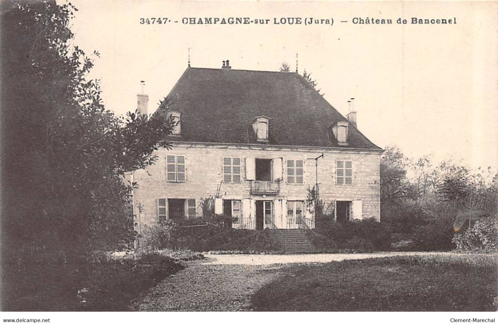 CHAMPAGNE SUR LOUE - Château De Bancenel - Très Bon état - Other & Unclassified