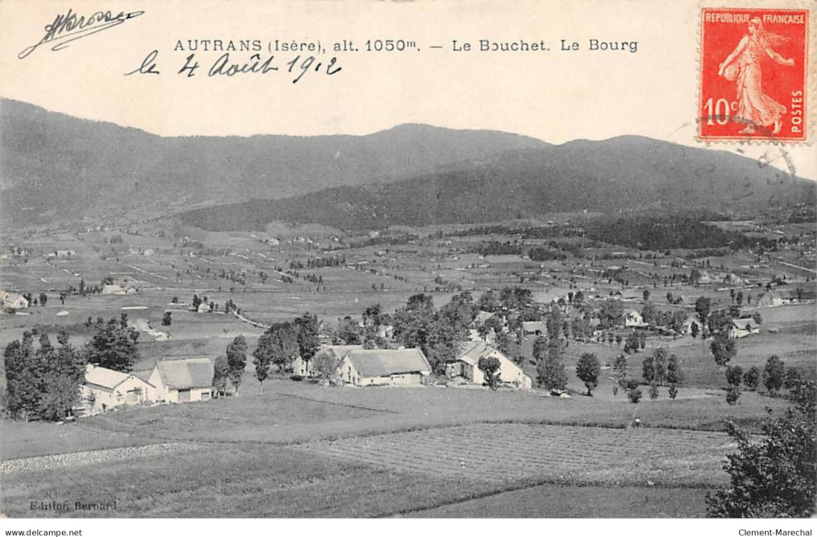 AUTRANS - Le Bouchet - Le Bourg - Très Bon état - Altri & Non Classificati