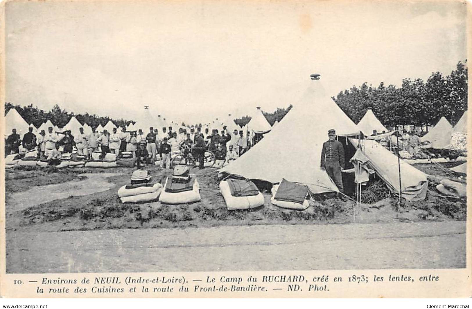 LE CAMP DU RUCHARD - Les Tentes - Très Bon état - Autres & Non Classés