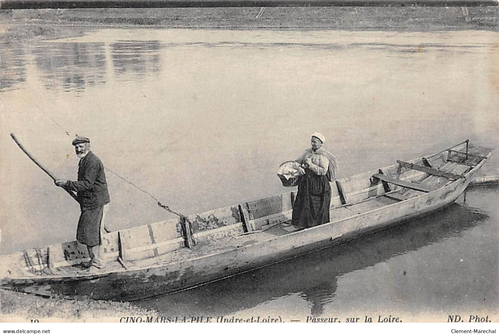 CINQ MARS LA PILE - Passeur Sur La Loire - Très Bon état - Autres & Non Classés