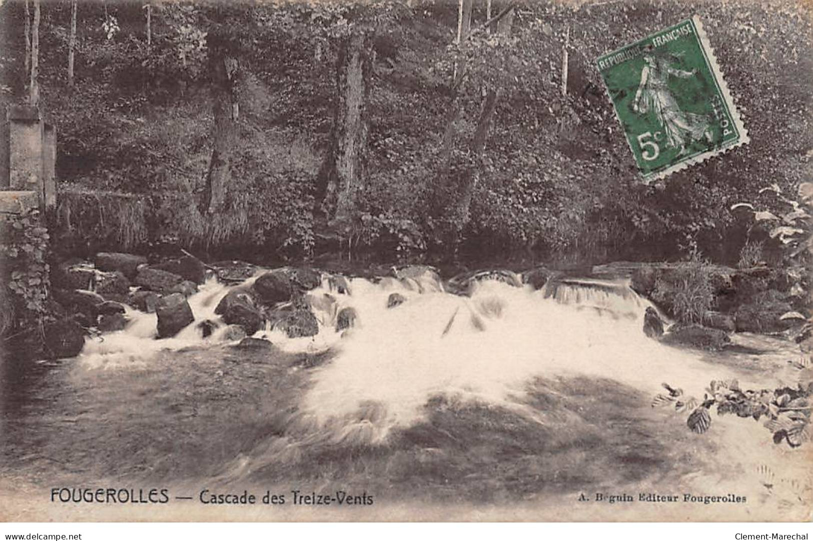 FOUGEROLLES - Cascade Des Treize Vents - Très Bon état - Autres & Non Classés