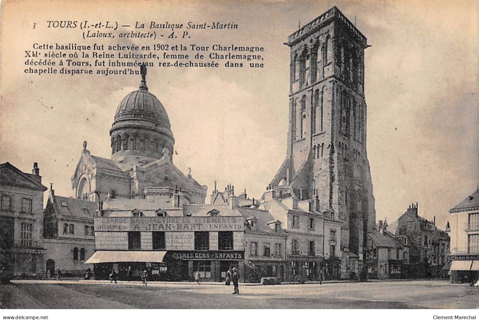 TOURS - La Basilique Saint Martin - Très Bon état - Tours