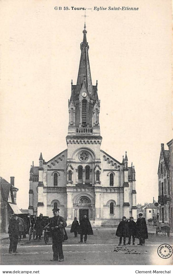 TOURS - Eglise Saint Etienne - Très Bon état - Tours