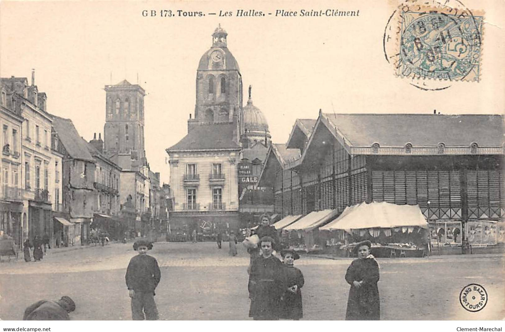 TOURS - Les Halles - Place Saint Clément - Très Bon état - Tours