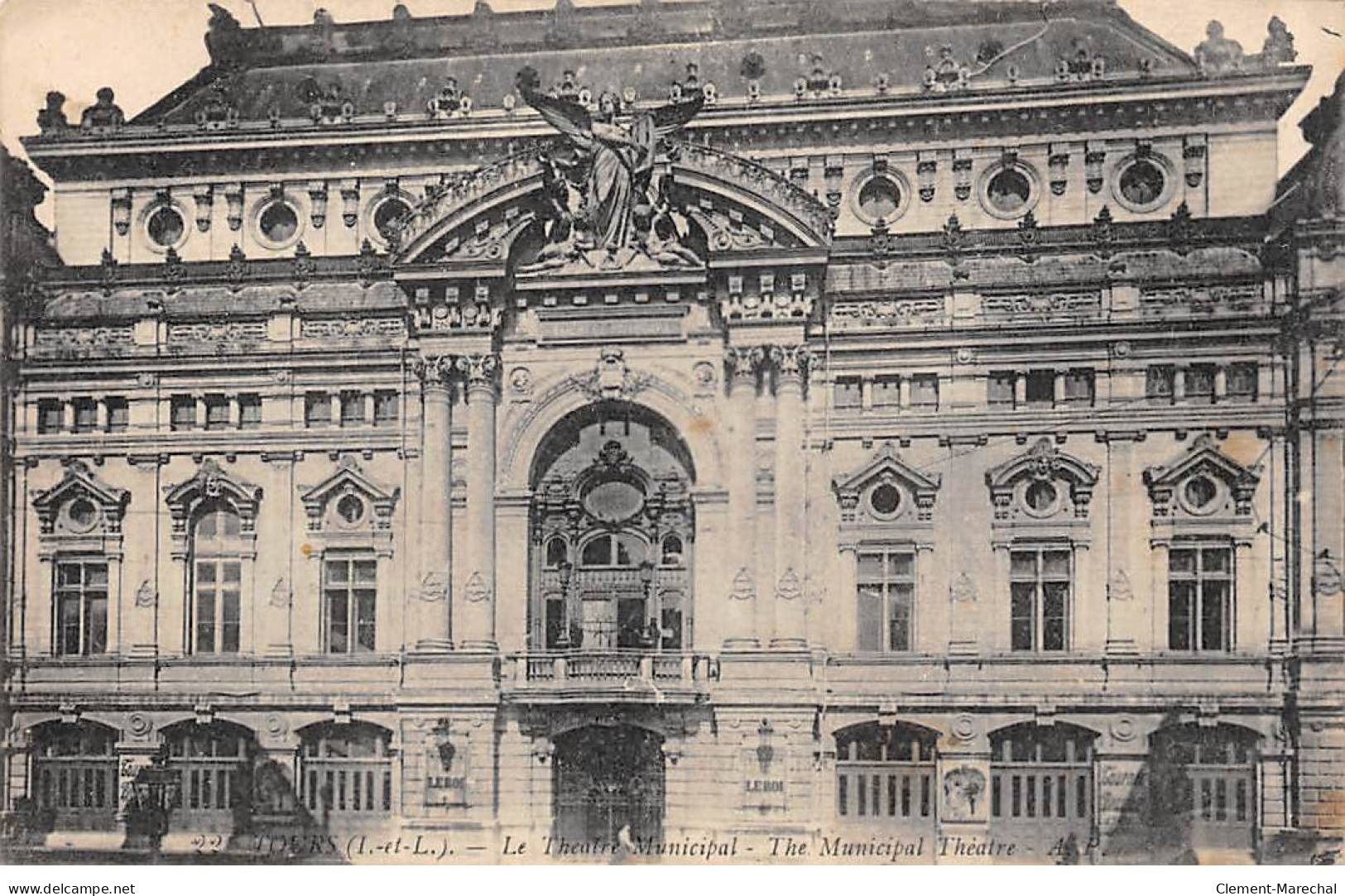 TOURS - Le Théâtre  Municipal - Très Bon état - Tours