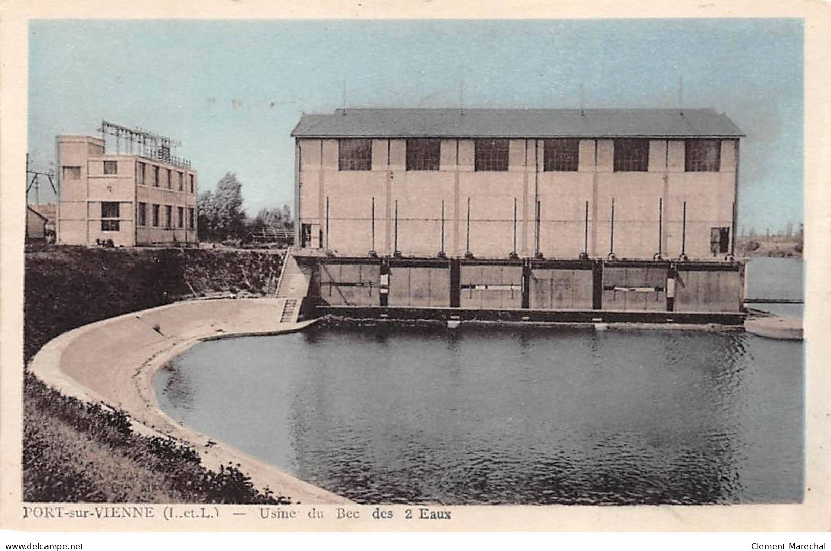 PORT SUR VIENNE - Usine Du Bec Des 2 Eaux - Très Bon état - Sonstige & Ohne Zuordnung