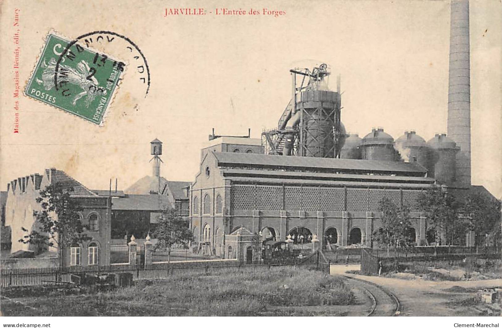 JARVILLE - L'Entrée Des Forges - Très Bon état - Autres & Non Classés