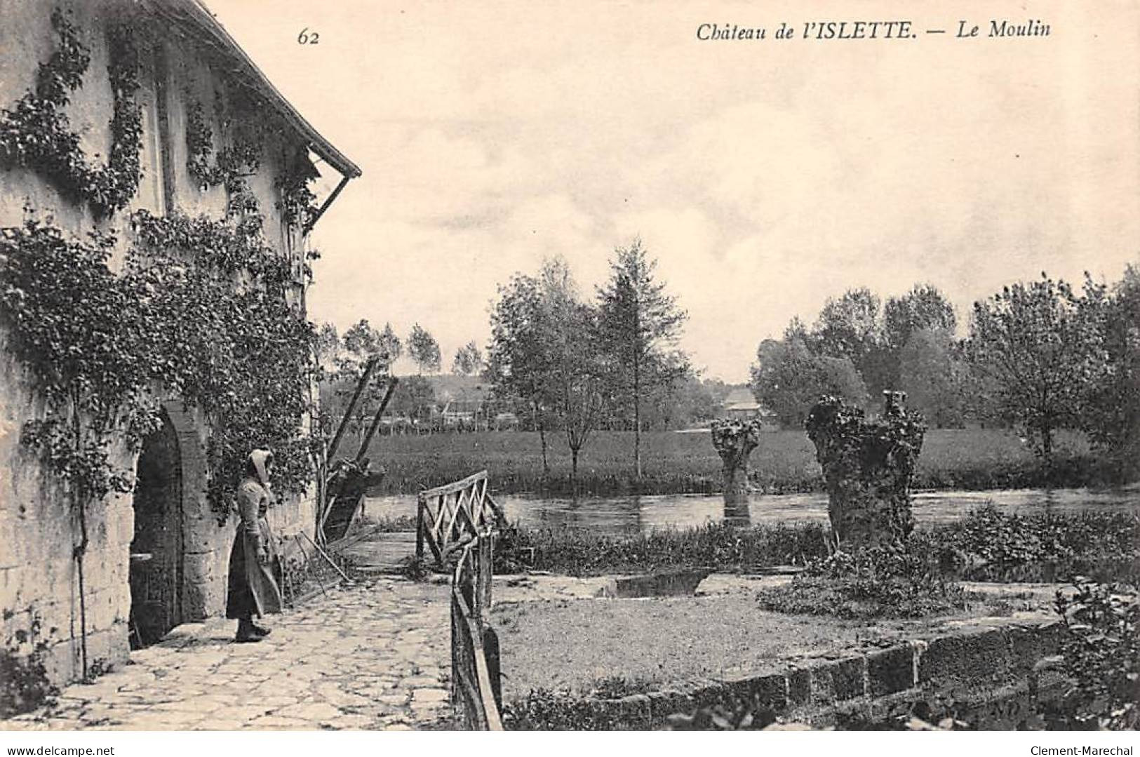 Château De L'ISLETTE - Le Moulin - état - Andere & Zonder Classificatie