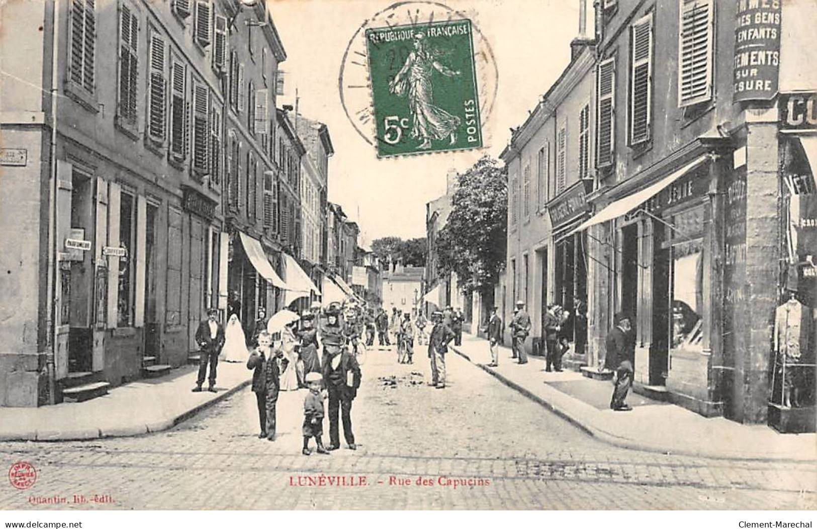 LUNEVILLE - Rue Des Capucins - Très Bon état - Luneville