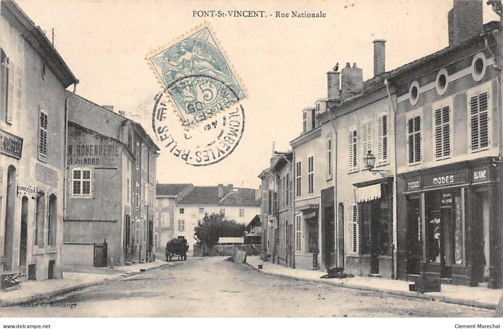 PONT SAINT VINCENT - Rue Nationale - Très Bon état - Sonstige & Ohne Zuordnung