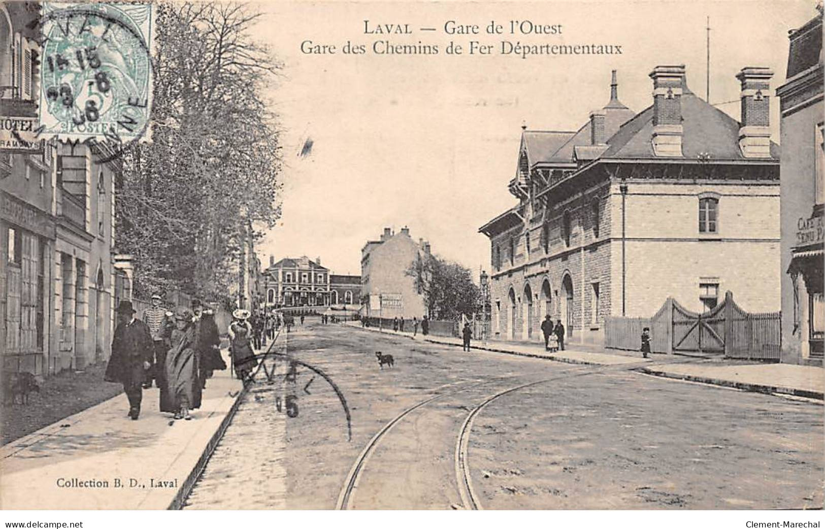 LAVAL - Gare De L'Ouest - Gare Des Chemins De Fer Départementaux - Très Bon état - Laval
