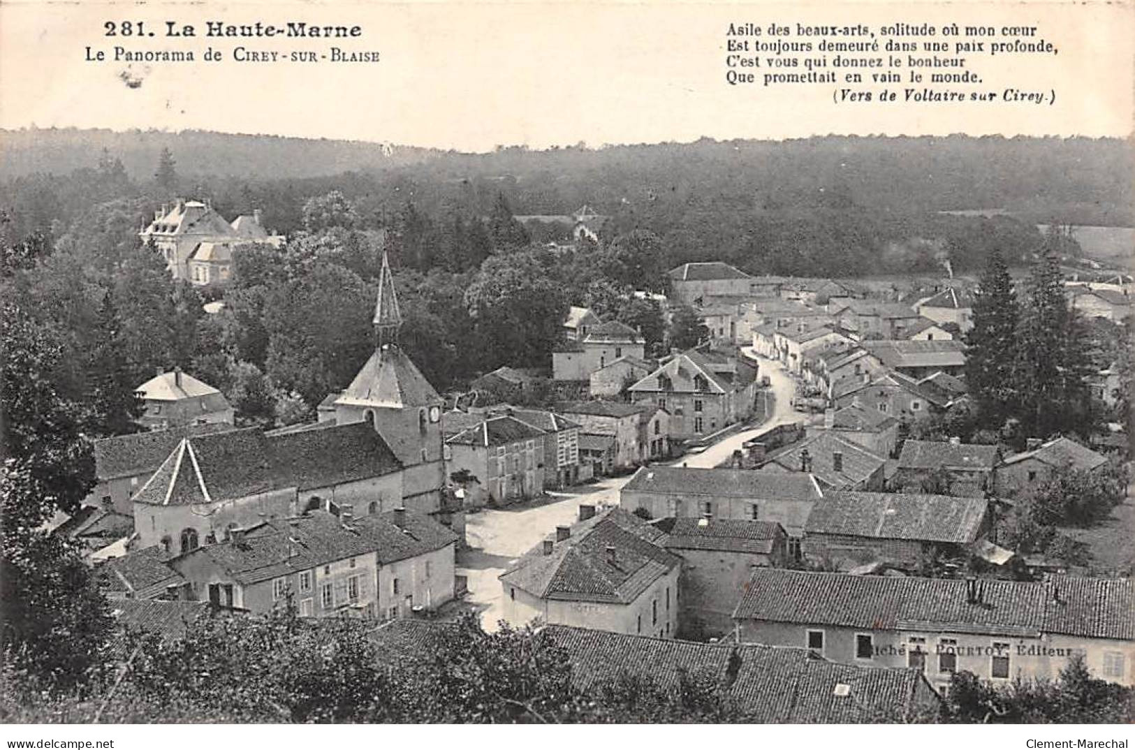 Le Panorama De CIREY SUR BLAISE - Très Bon état - Andere & Zonder Classificatie