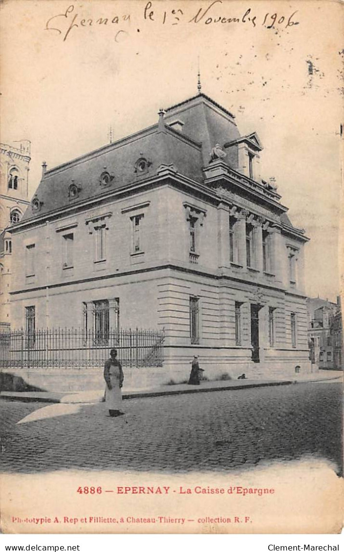 EPERNAY - La Caisse D'Epargne - état - Epernay